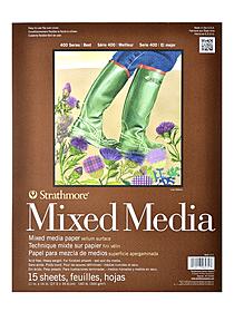 400 Series Mixed Media Pad 6 in. x 8 in. 15 sheets