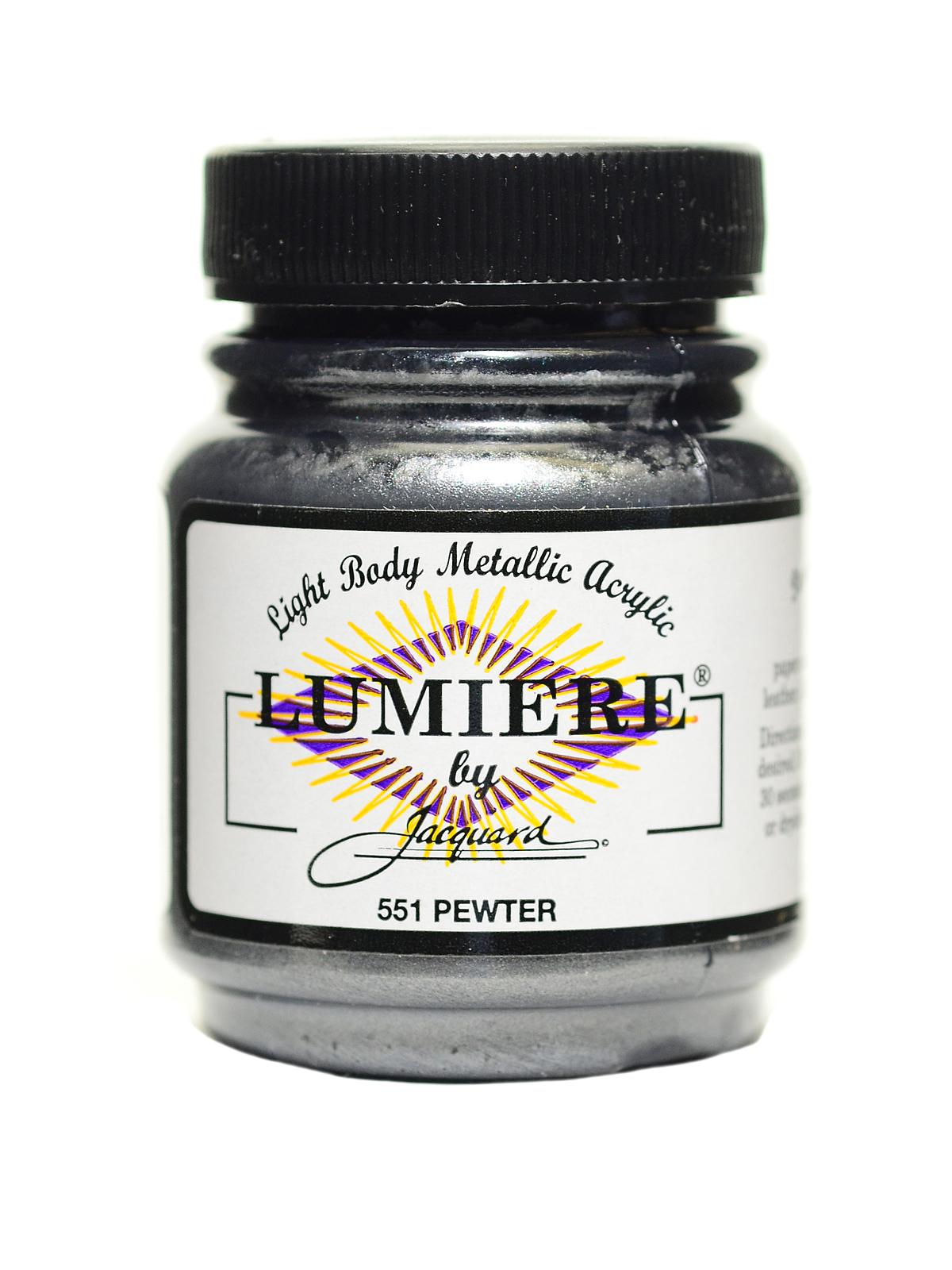 Lumiere Artist Acrylics Pewter