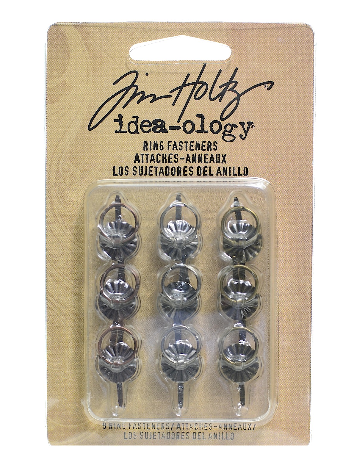 Idea-ology Fasteners Pack Of 9 Ring Fasteners