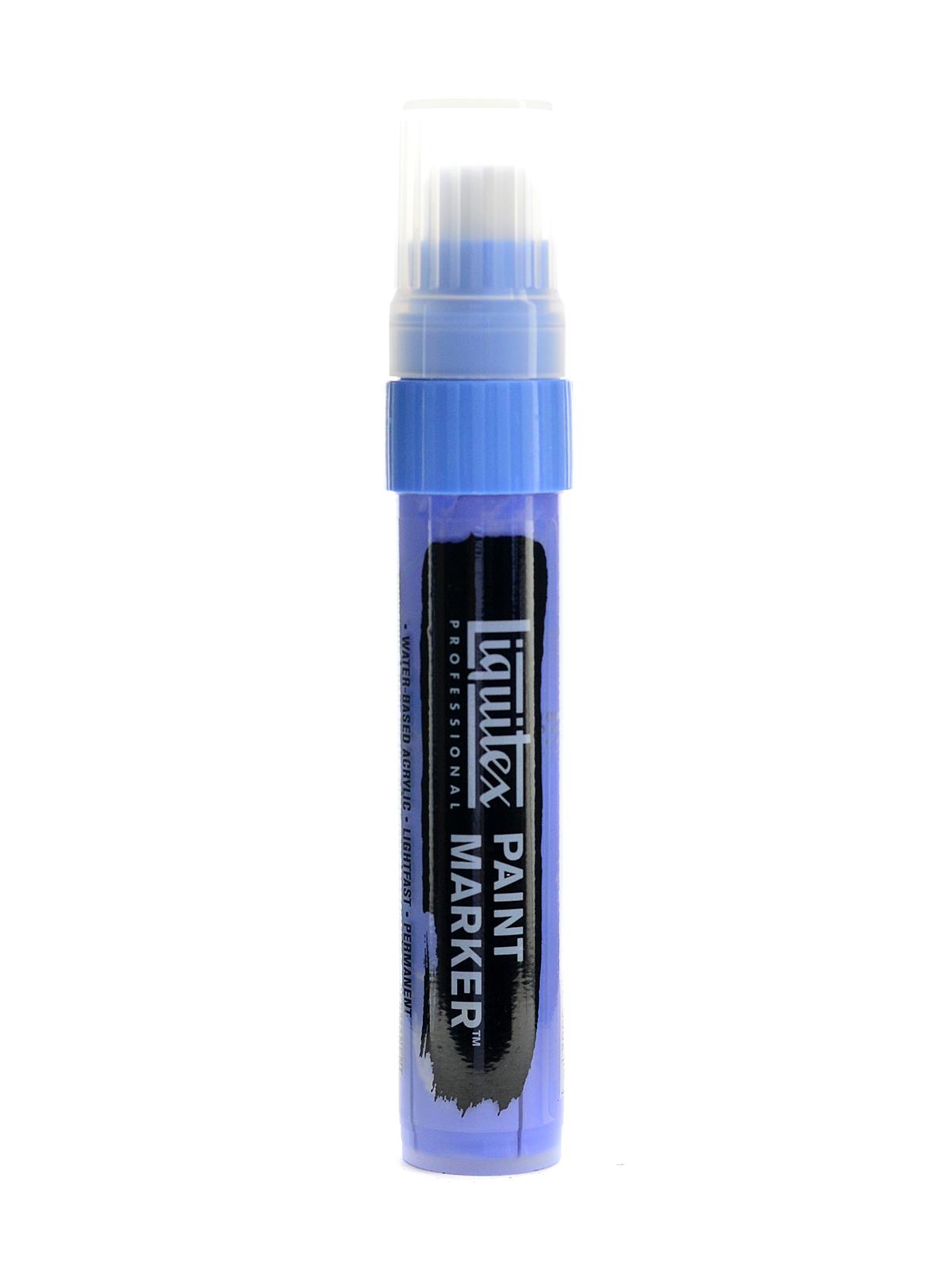 Professional Paint Markers Light Blue Violet Wide 15 Mm