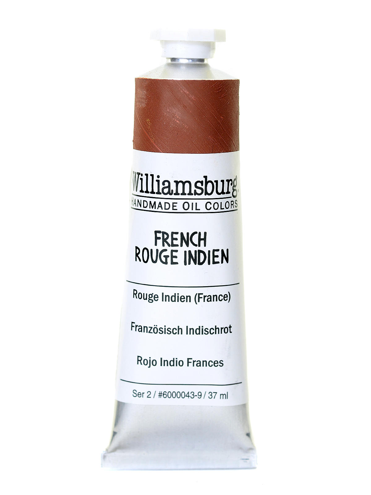Handmade Oil Colors French Rouge Indien 37 Ml