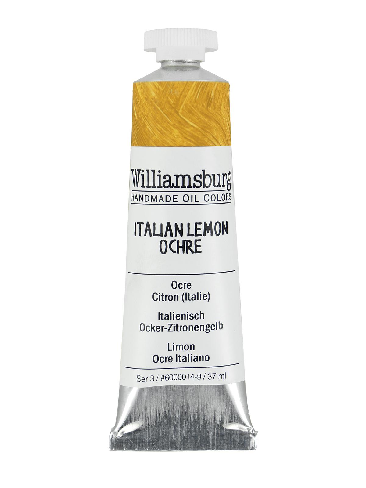 Handmade Oil Colors Italian Lemon Ochre 37 Ml