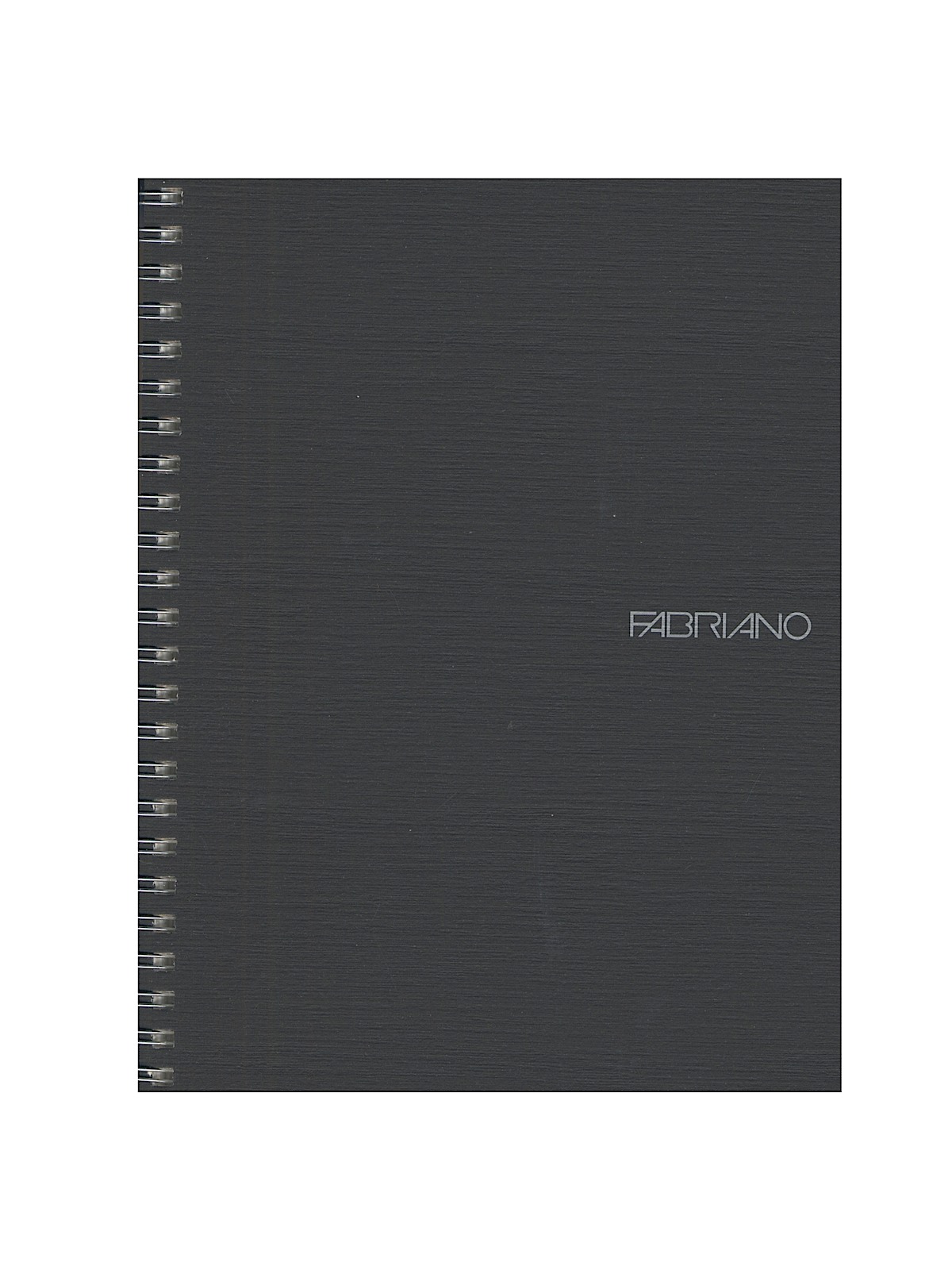 Ecoqua Notebooks Spiral Grid Black 5.8 In. X 8.25 In.