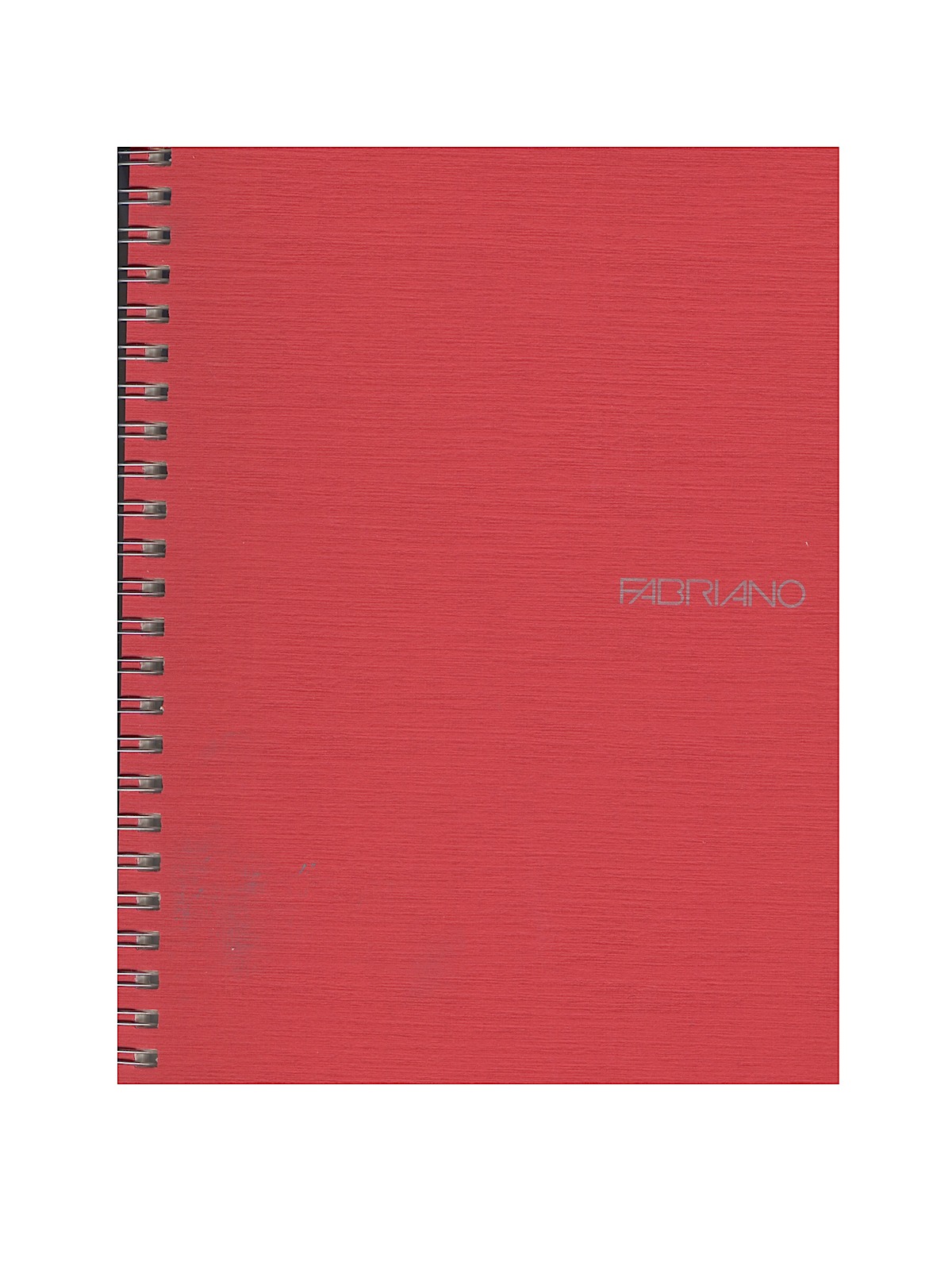 Ecoqua Notebooks Spiral Blank Raspberry 5.8 In. X 8.25 In.