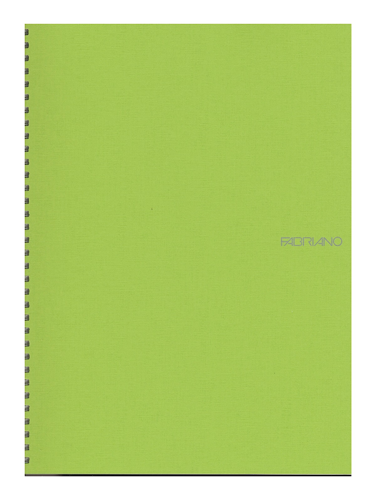 Ecoqua Notebooks Spiral Blank Lime 8.25 X 11.7 In.