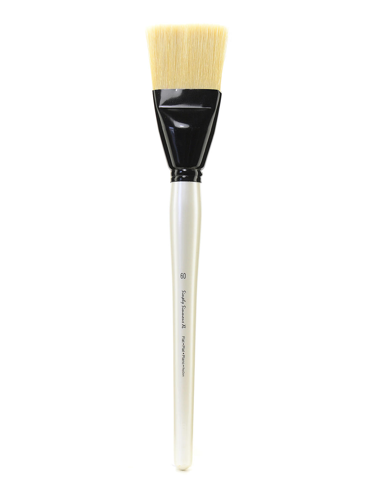 Simply Simmons Xl Brushes Natural Bristle Flat 60