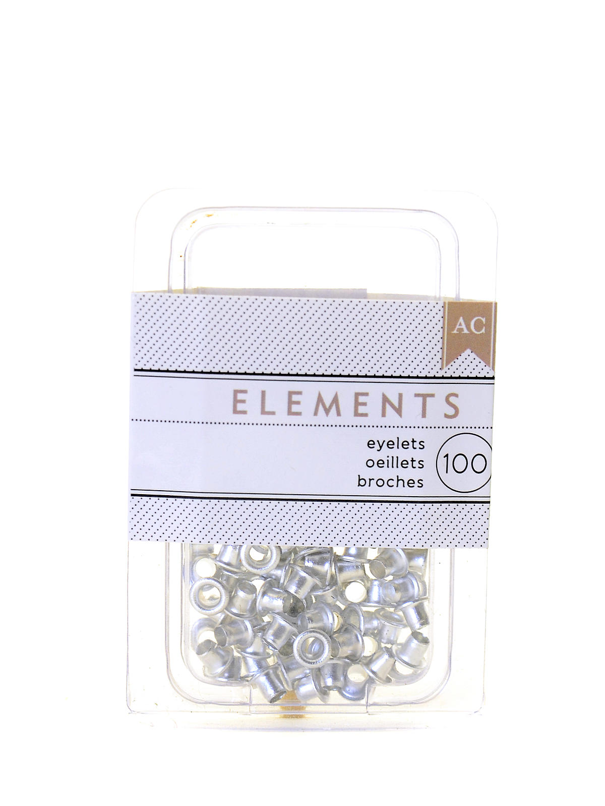 Metallic Eyelets Silver 1 8 In. Pack Of 100