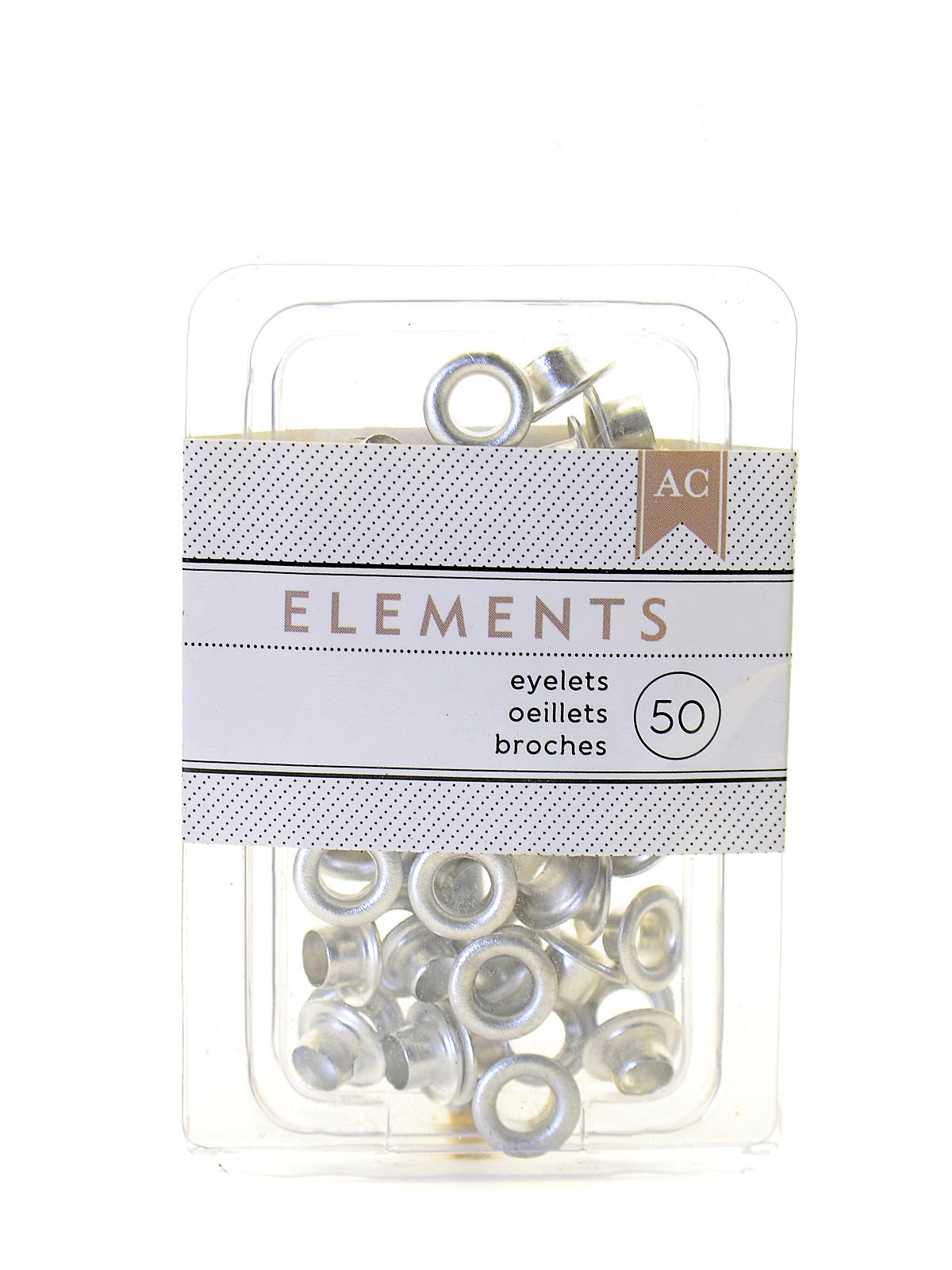 Metallic Eyelets Silver 3 16 In. Pack Of 50
