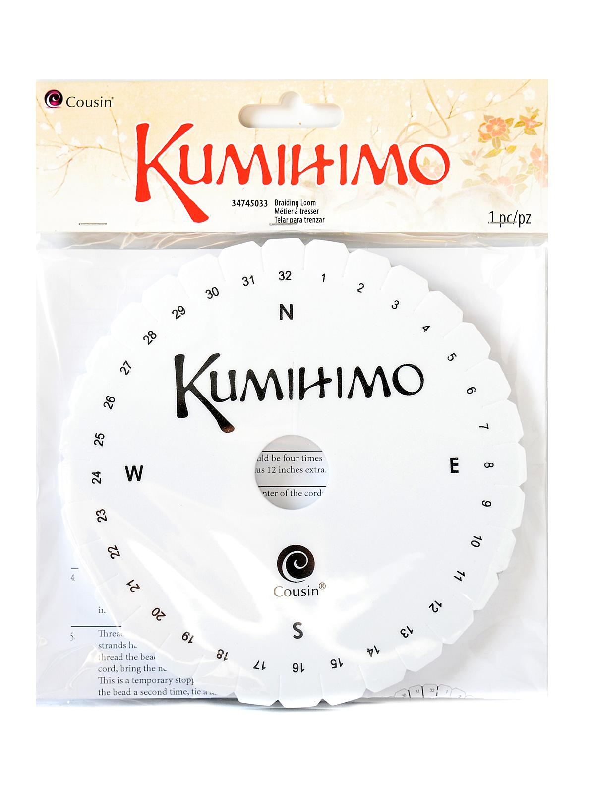 Kumihimo Discs Round Each