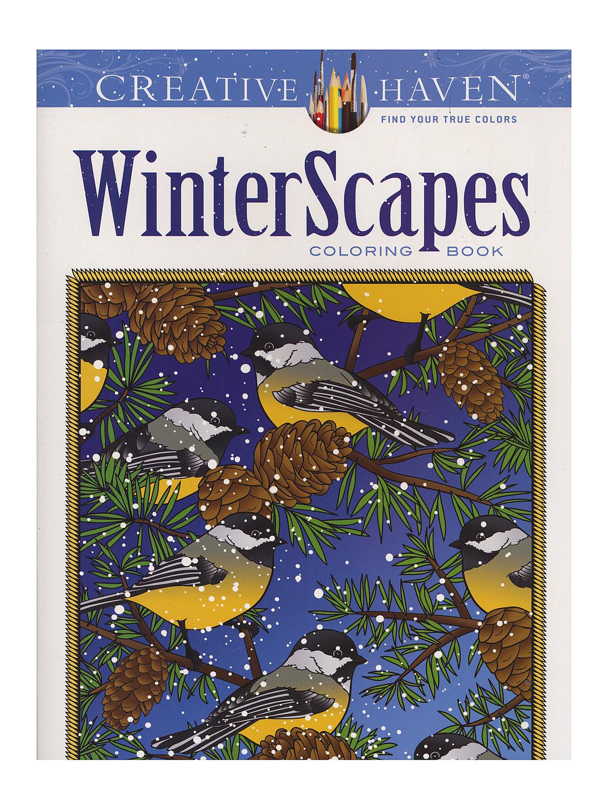 Creative Haven Coloring Books Winterscapes