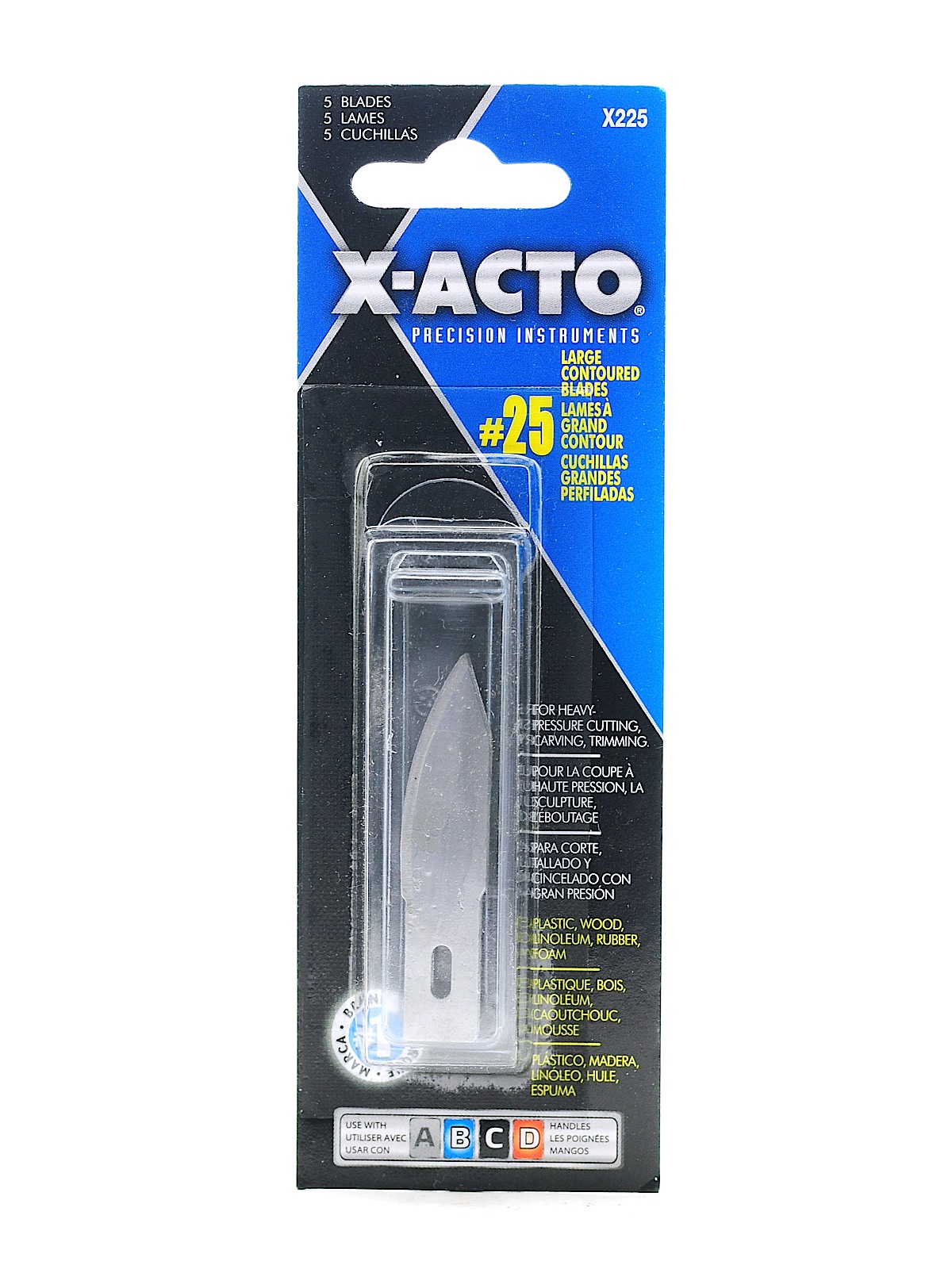 No. 25 Large Contoured Blade Pack Of 5