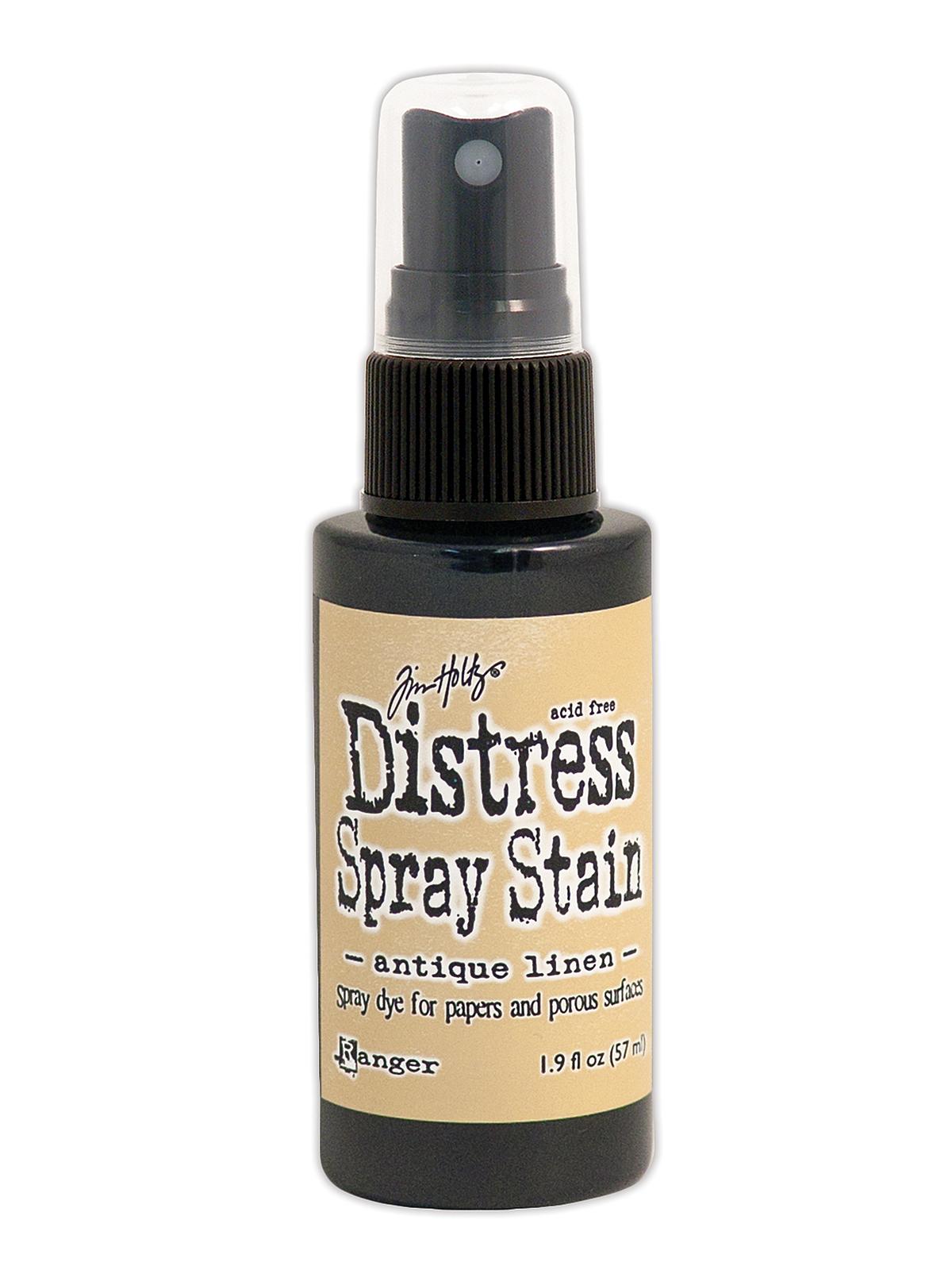 Tim Holtz Distress Spray Stains 1.9 Fl. Oz. Bottle Antique Linen