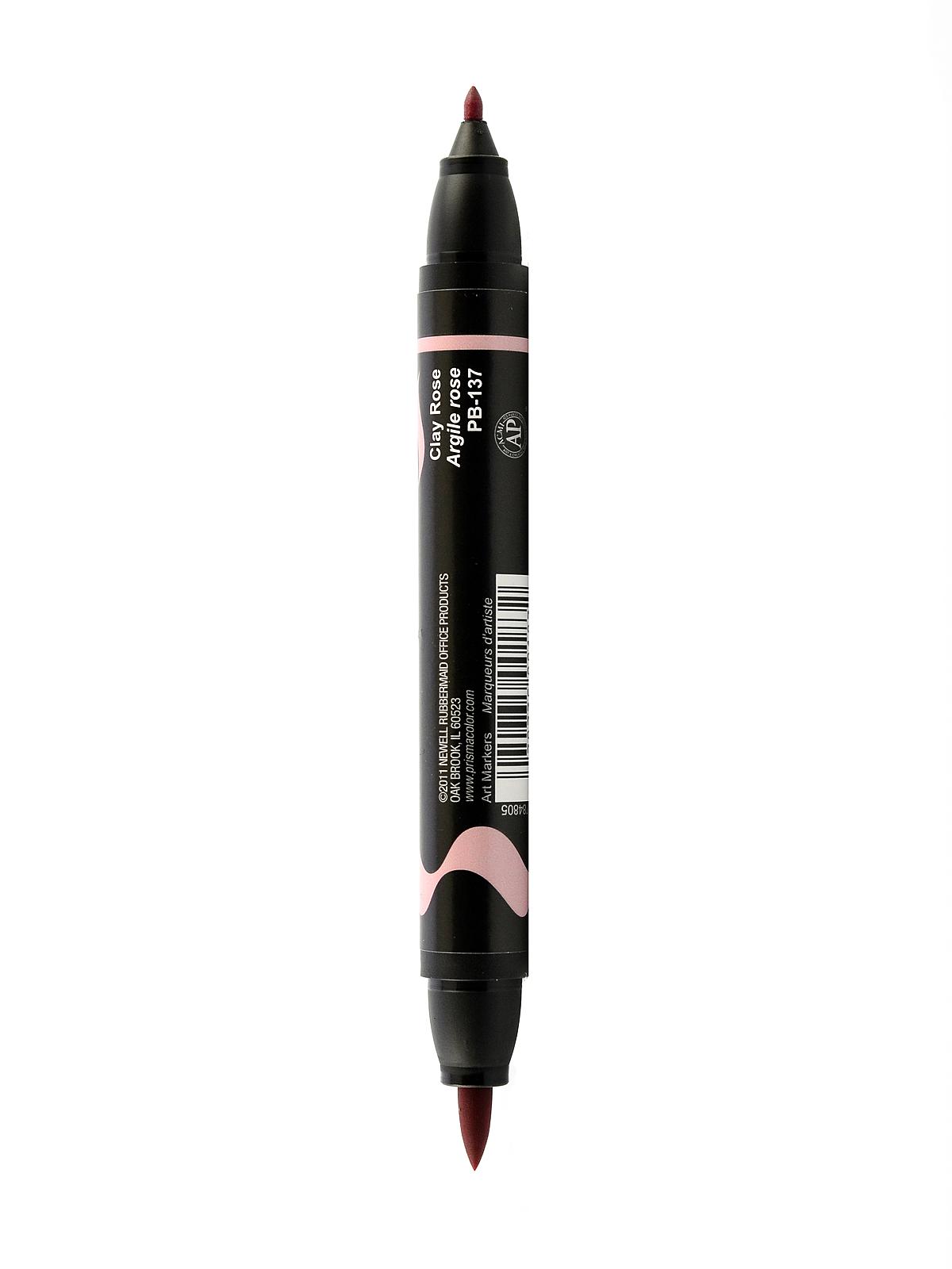 Premier Double-ended Brush Tip Markers Clay Rose 137