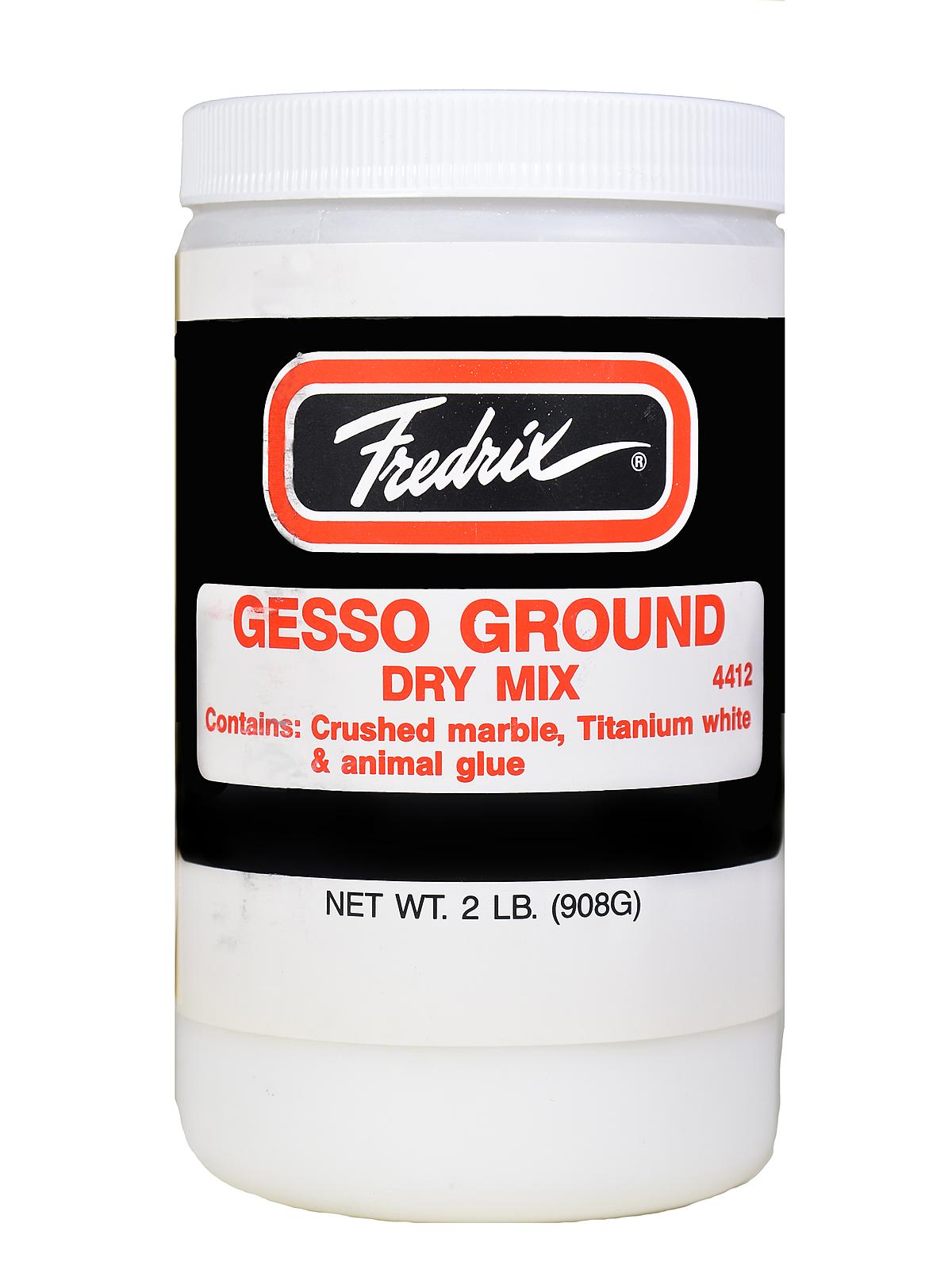 Gesso Ground Dry Mix 2 Lb. Jar