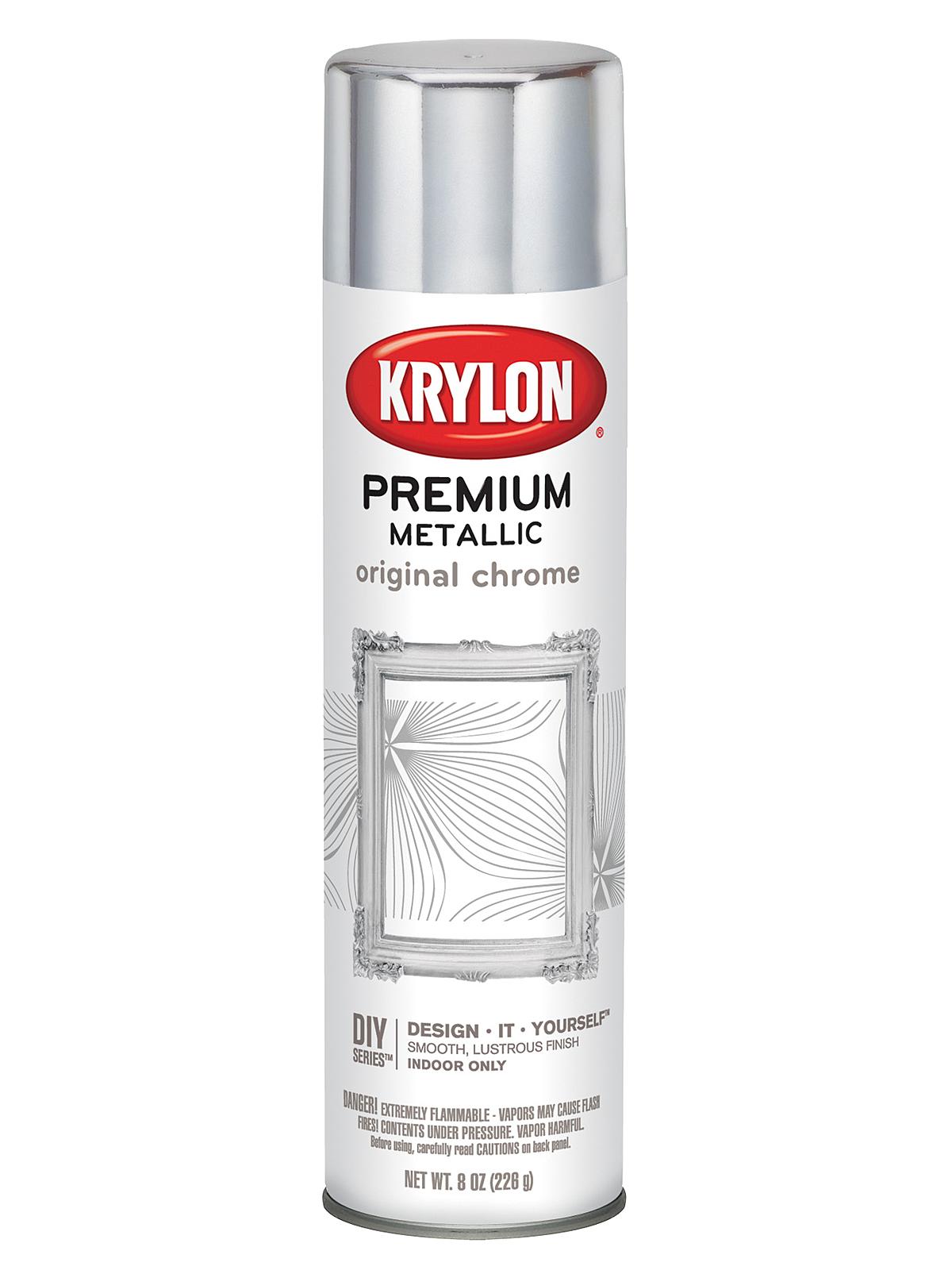 Premium Metallic Spray Paint Original Chrome
