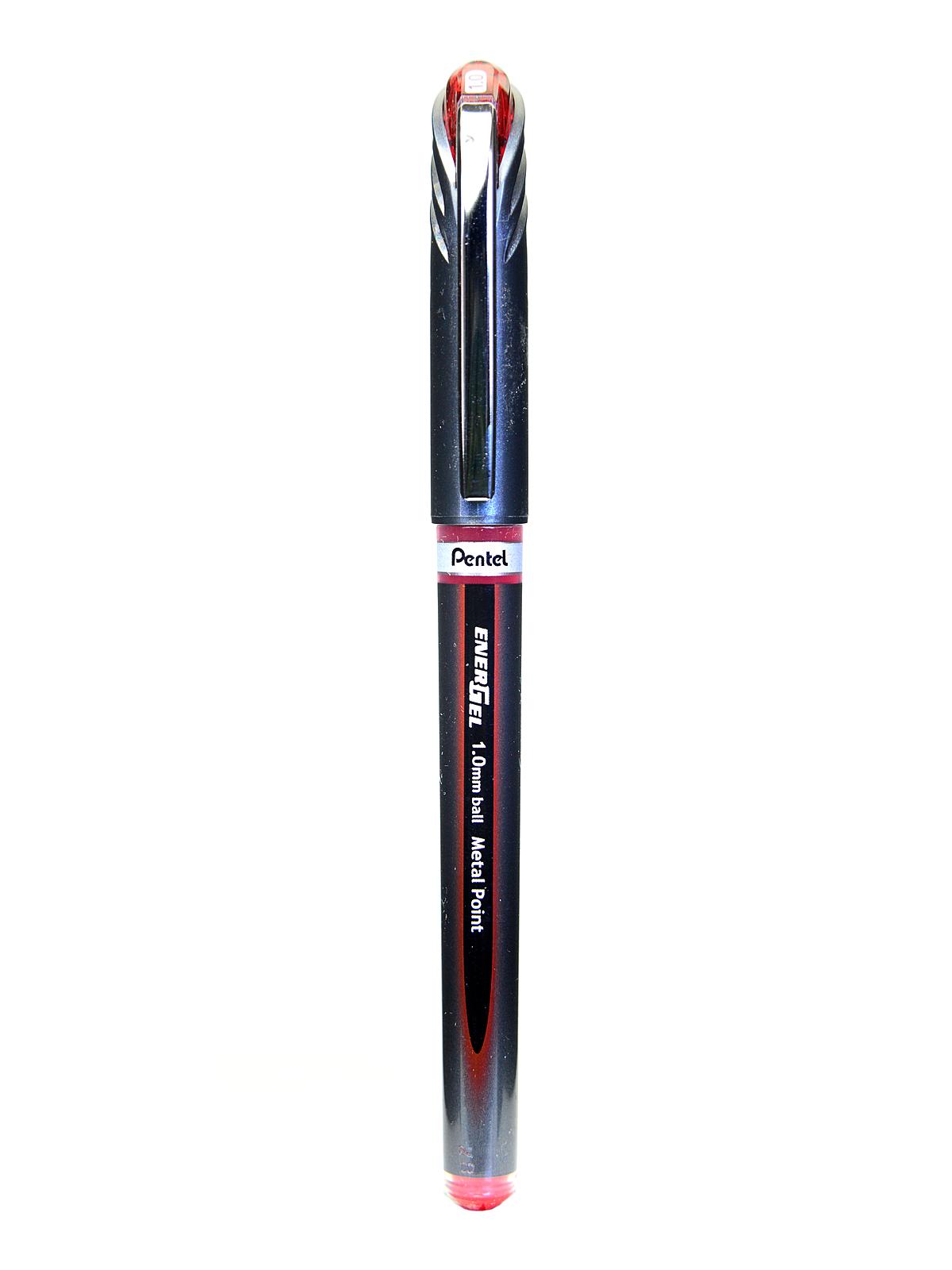 Energel Gel Ink Ballpoint Pens 1.0 Mm Red