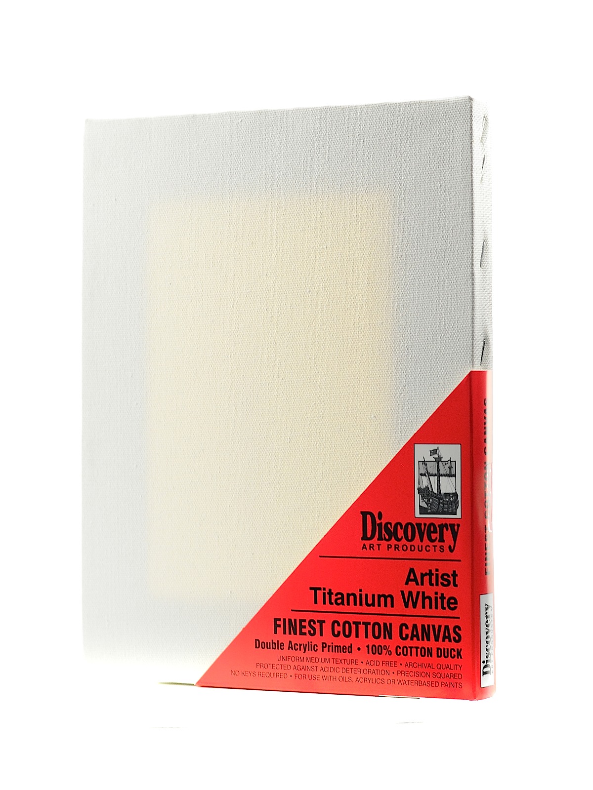 Finest Stretched Cotton Canvas White 10 In. X 14 In. Each