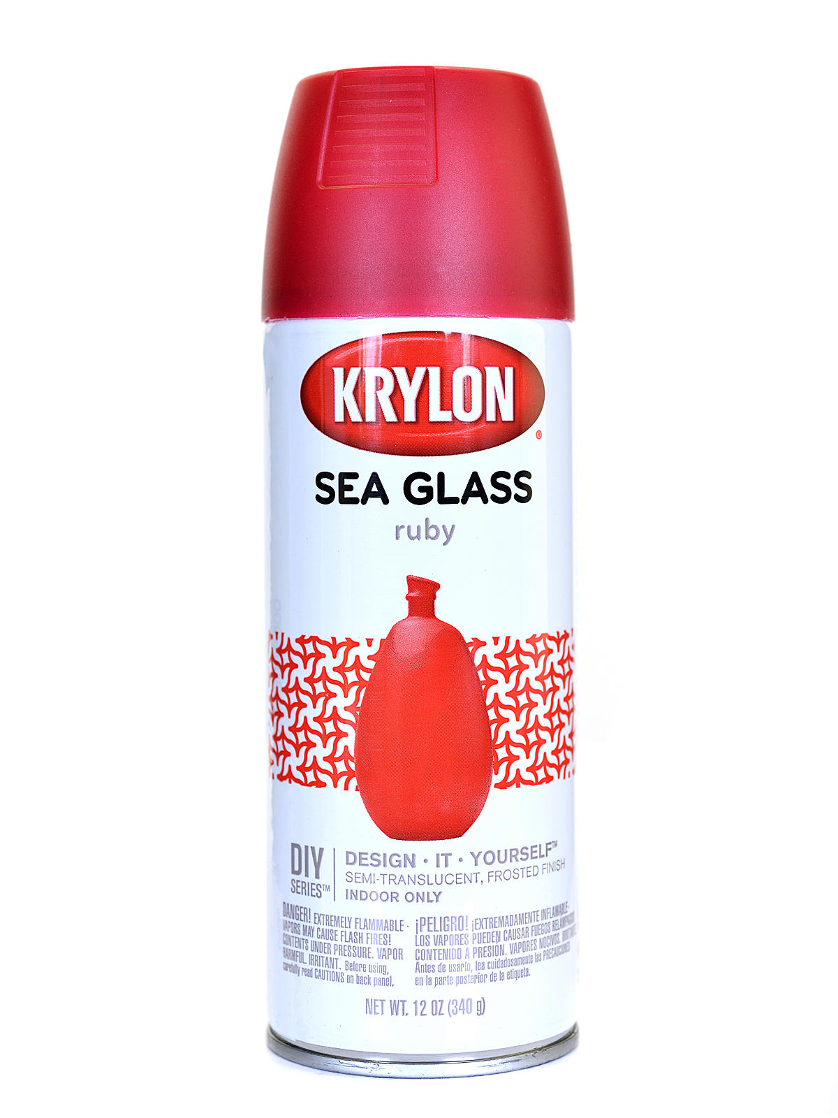 Sea Glass Finish Ruby