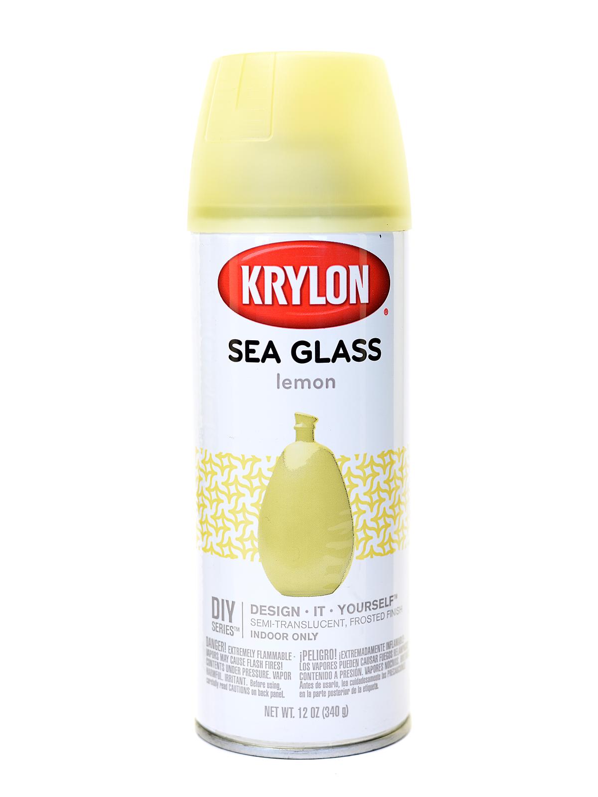 Sea Glass Finish Lemon