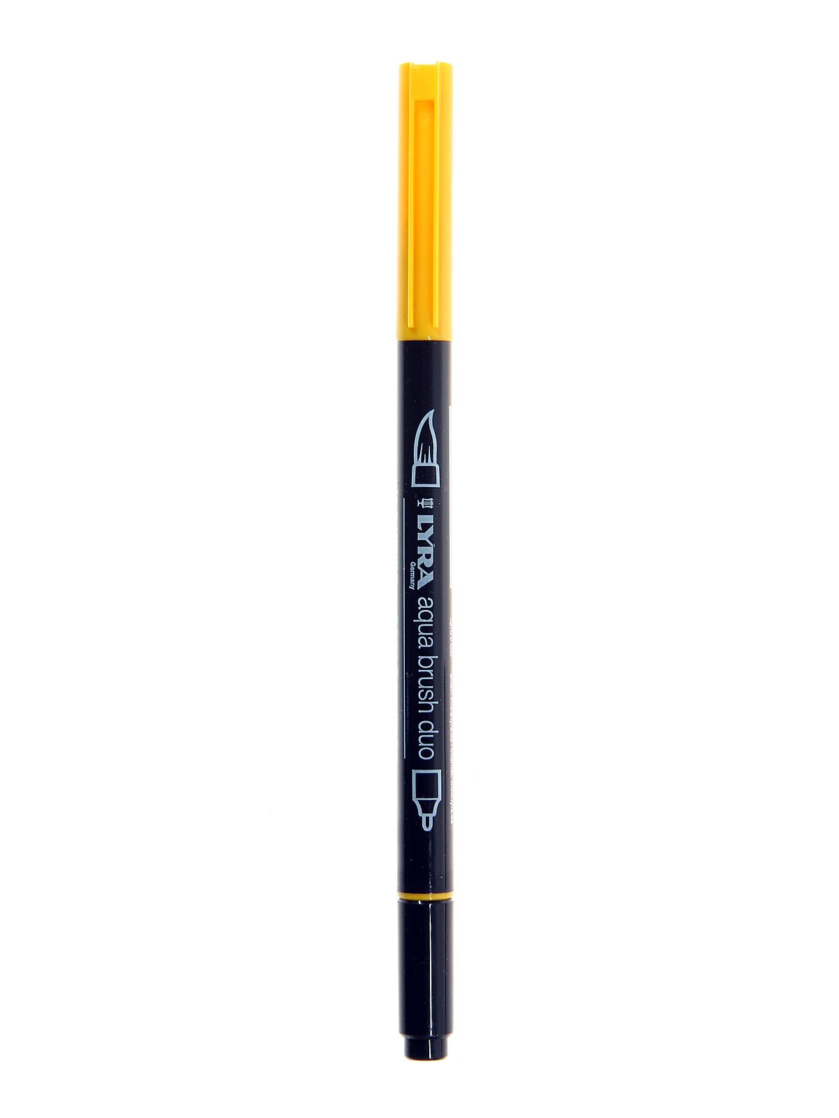 Aqua Brush Duo Markers Chrome Yellow Deep