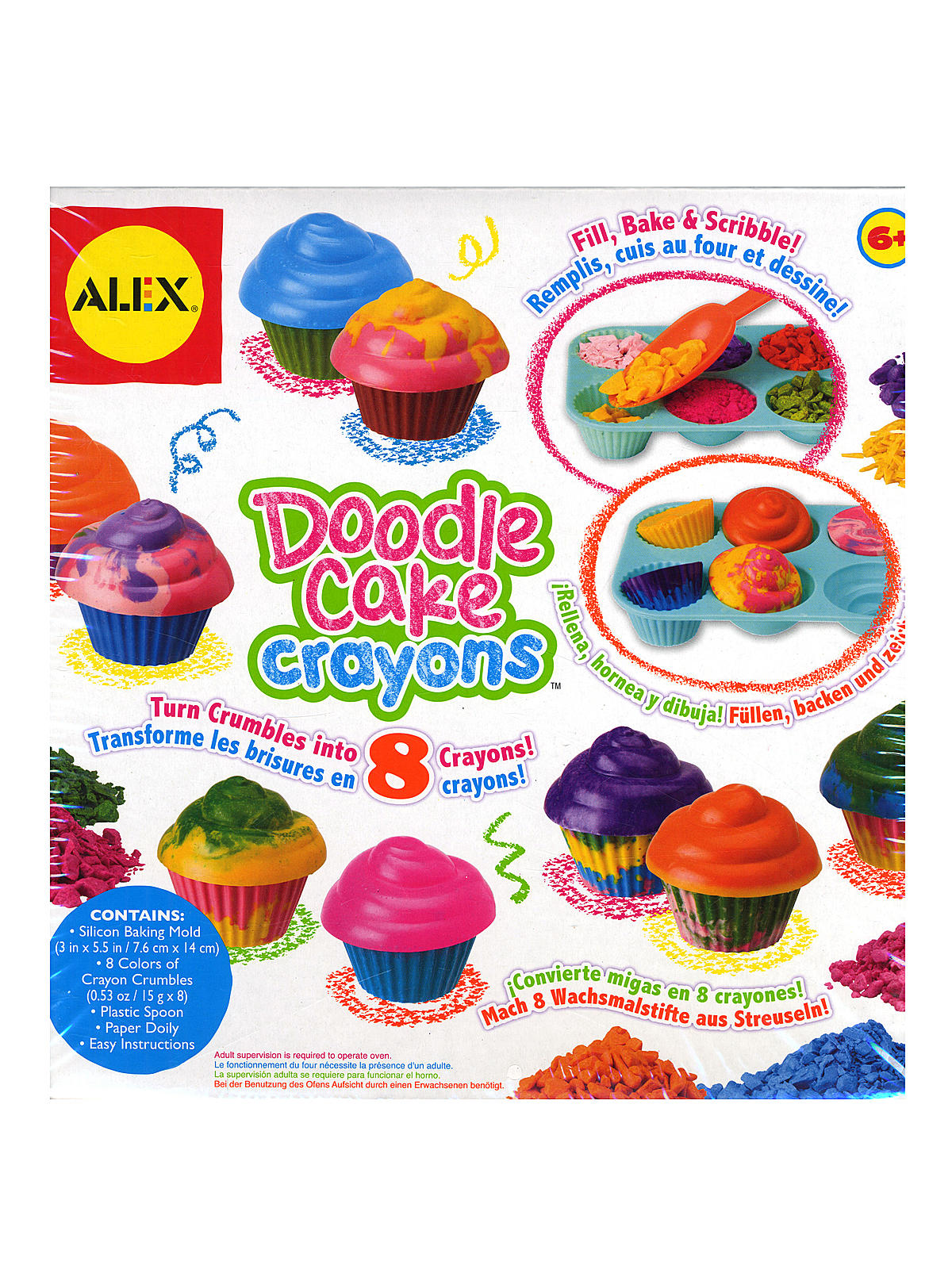 Doodle Cake Crayons Each
