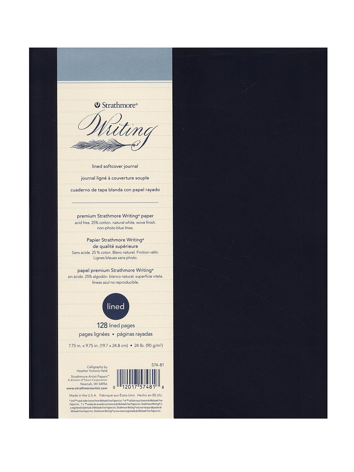 Writing Lined Journals Softcover 7.75 In. X 9.75 In. 128 Sheets