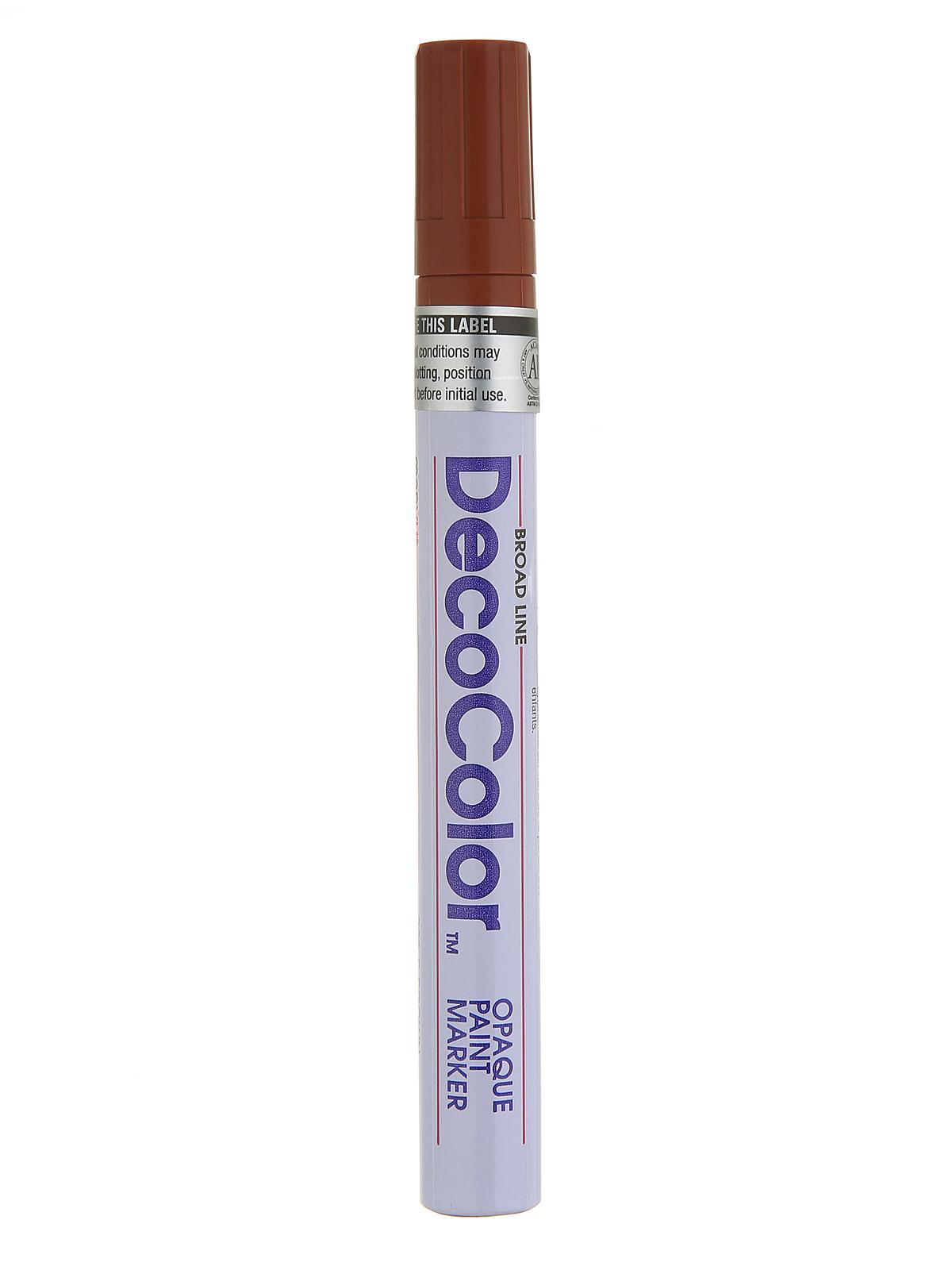 Decocolor Oil-based Paint Markers Brown Broad