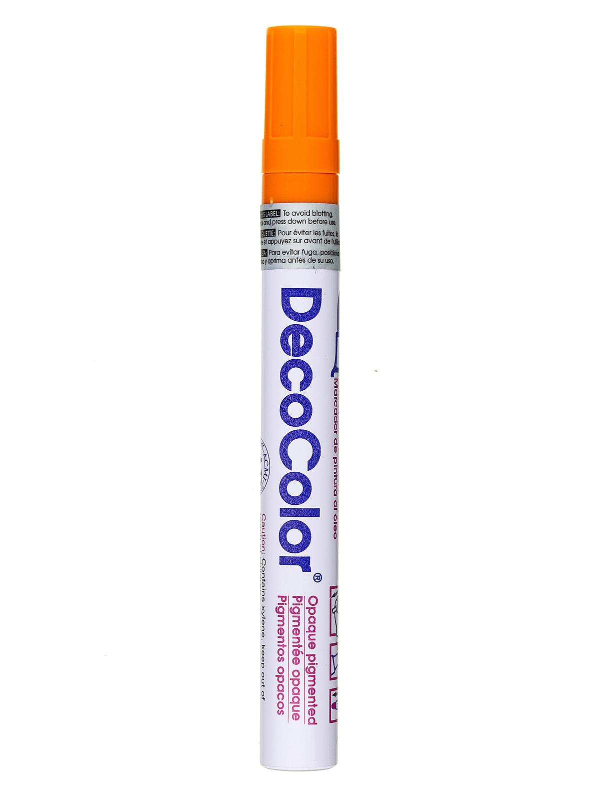 Decocolor Oil-based Paint Markers Orange Broad