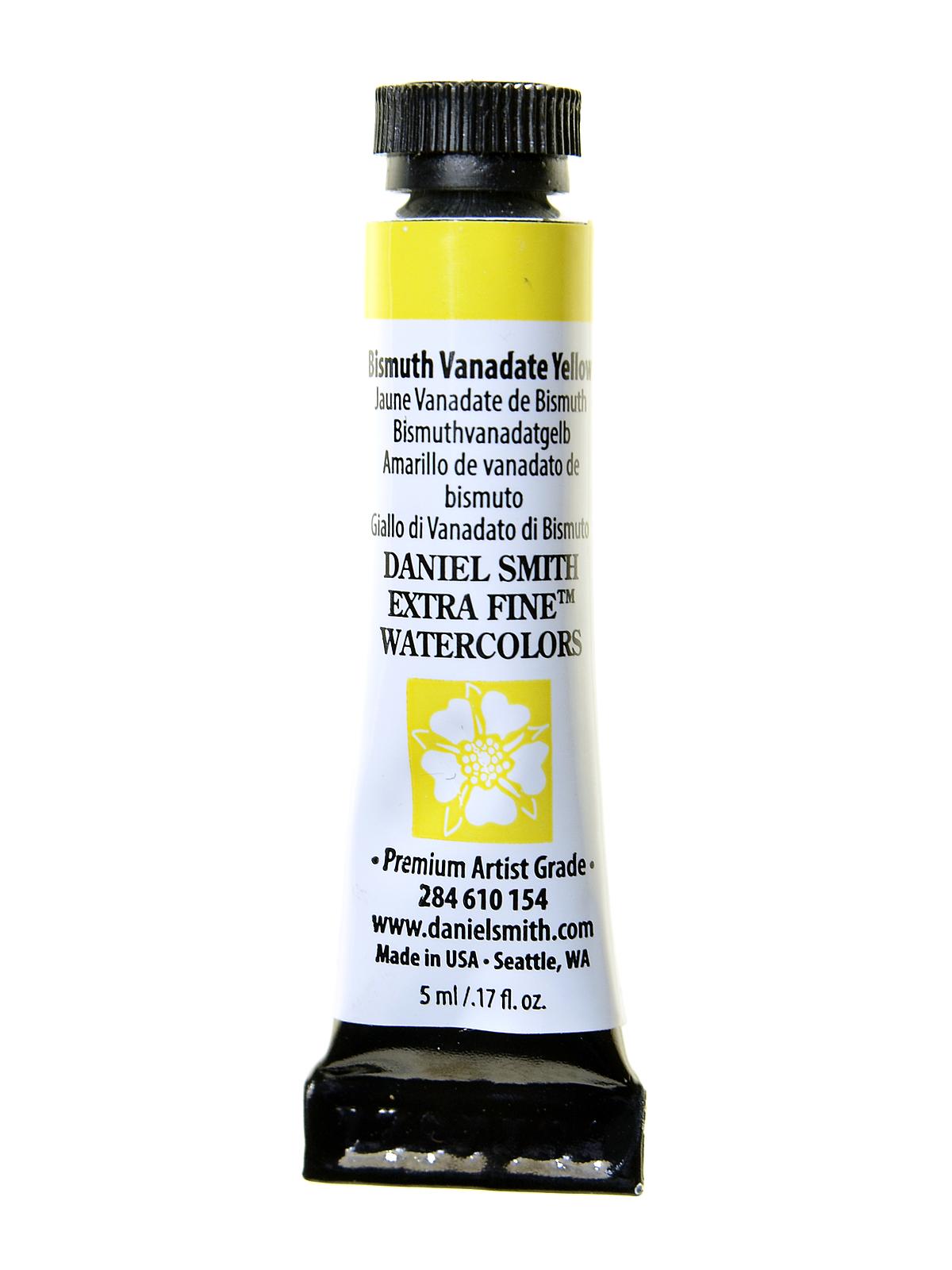 Extra Fine Watercolors Bismuth Vanadate Yellow 5 Ml