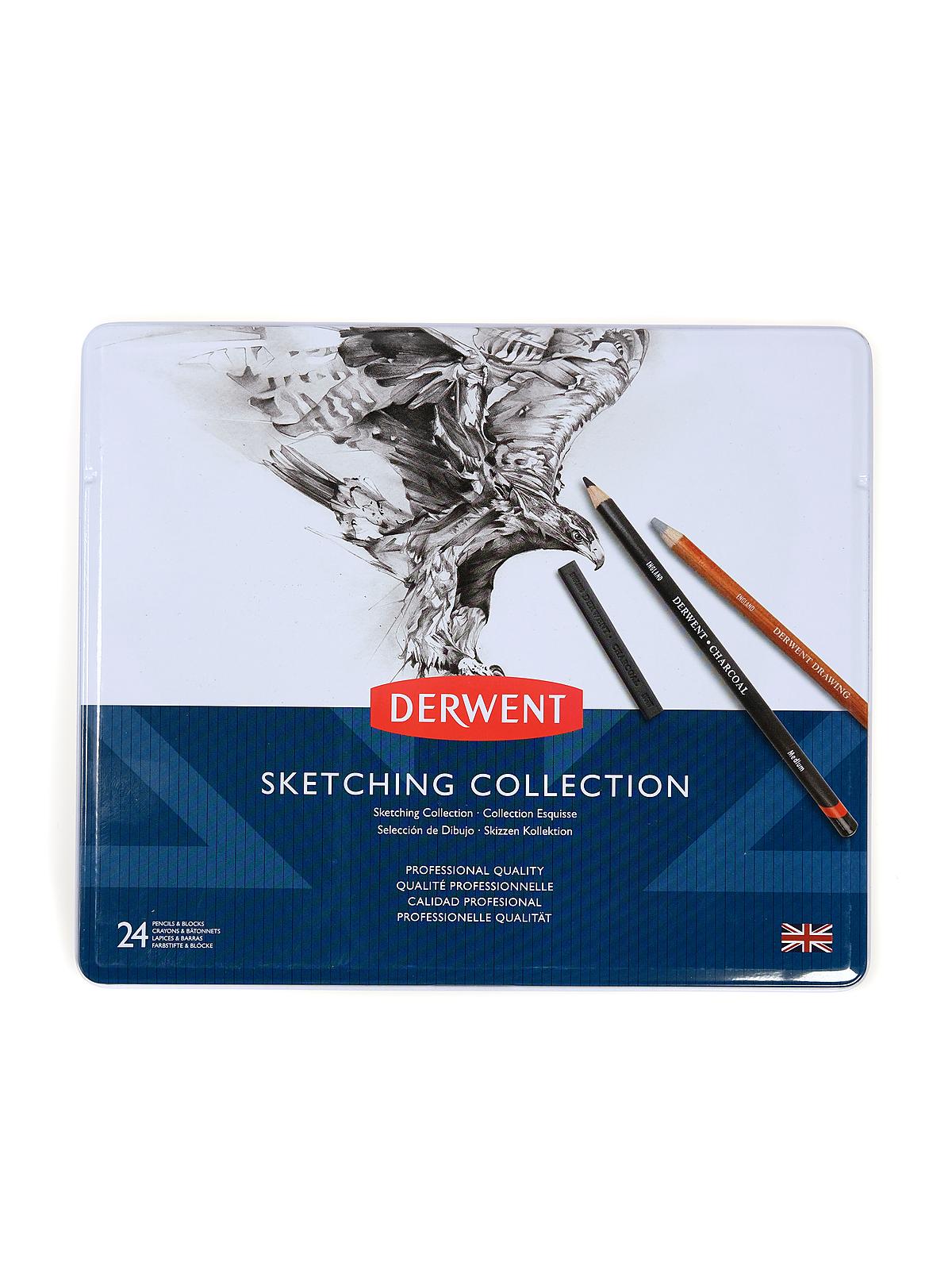 Sketching Pencil Collections Tin Of 24
