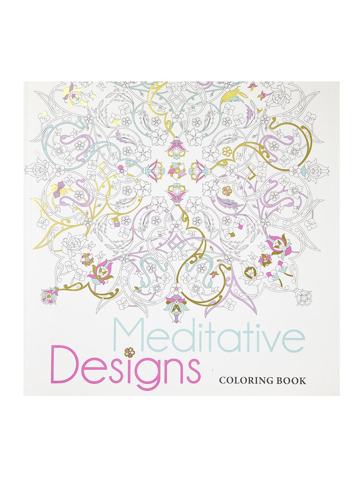 Coloring Books Meditative Designs
