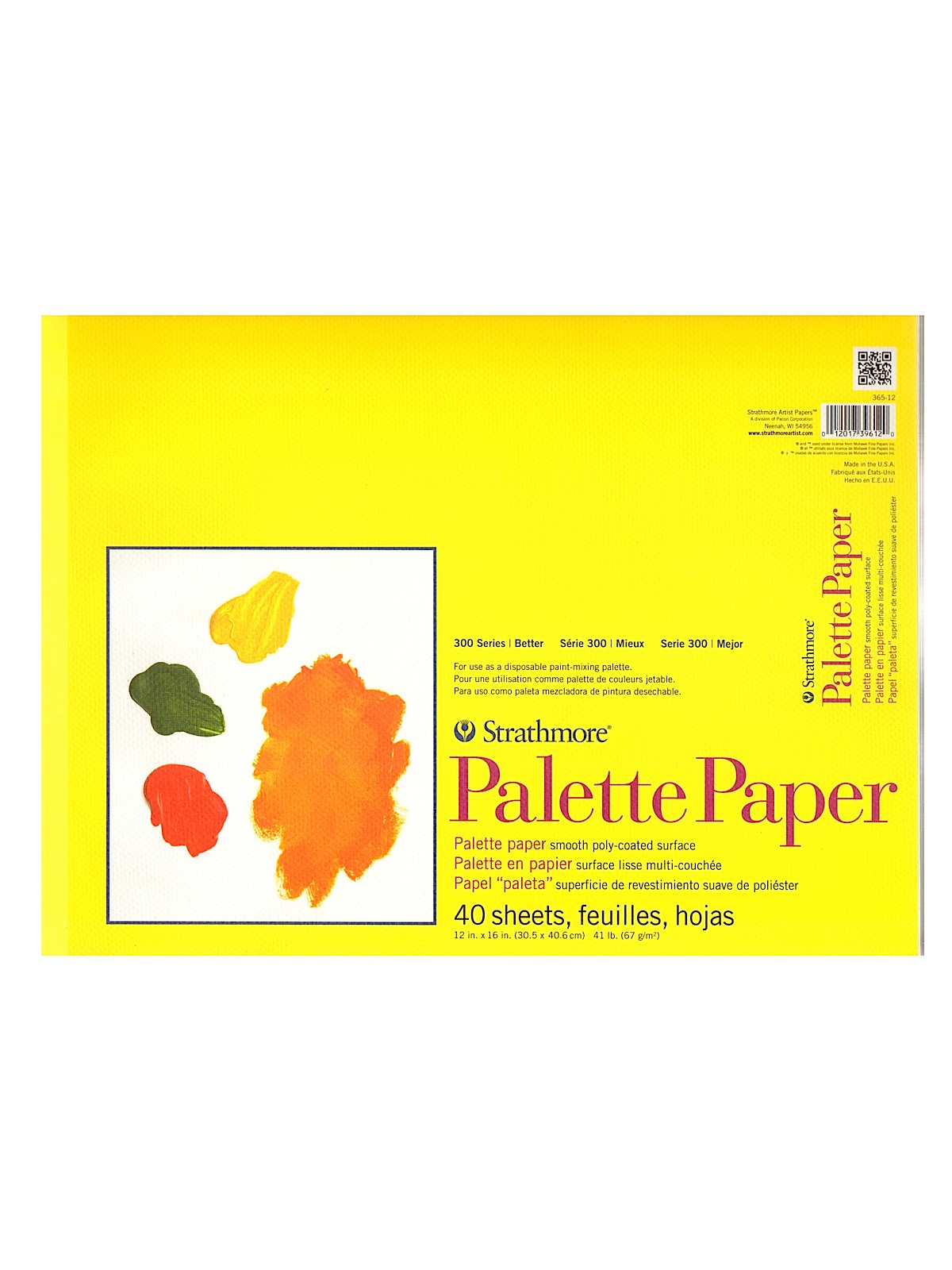 Paper Palette Pad 12 In. X 16 In.
