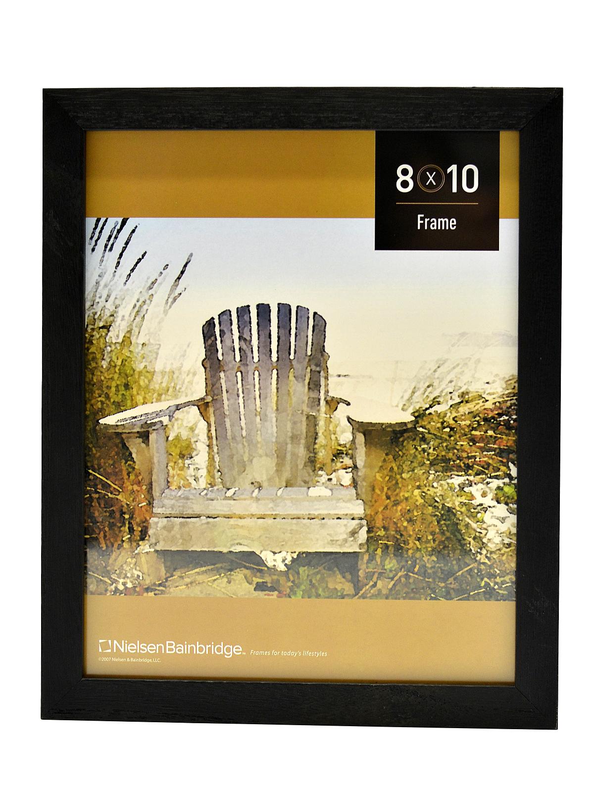 Royal Collection Wood Frames 8 In. X 10 In. Matte Black