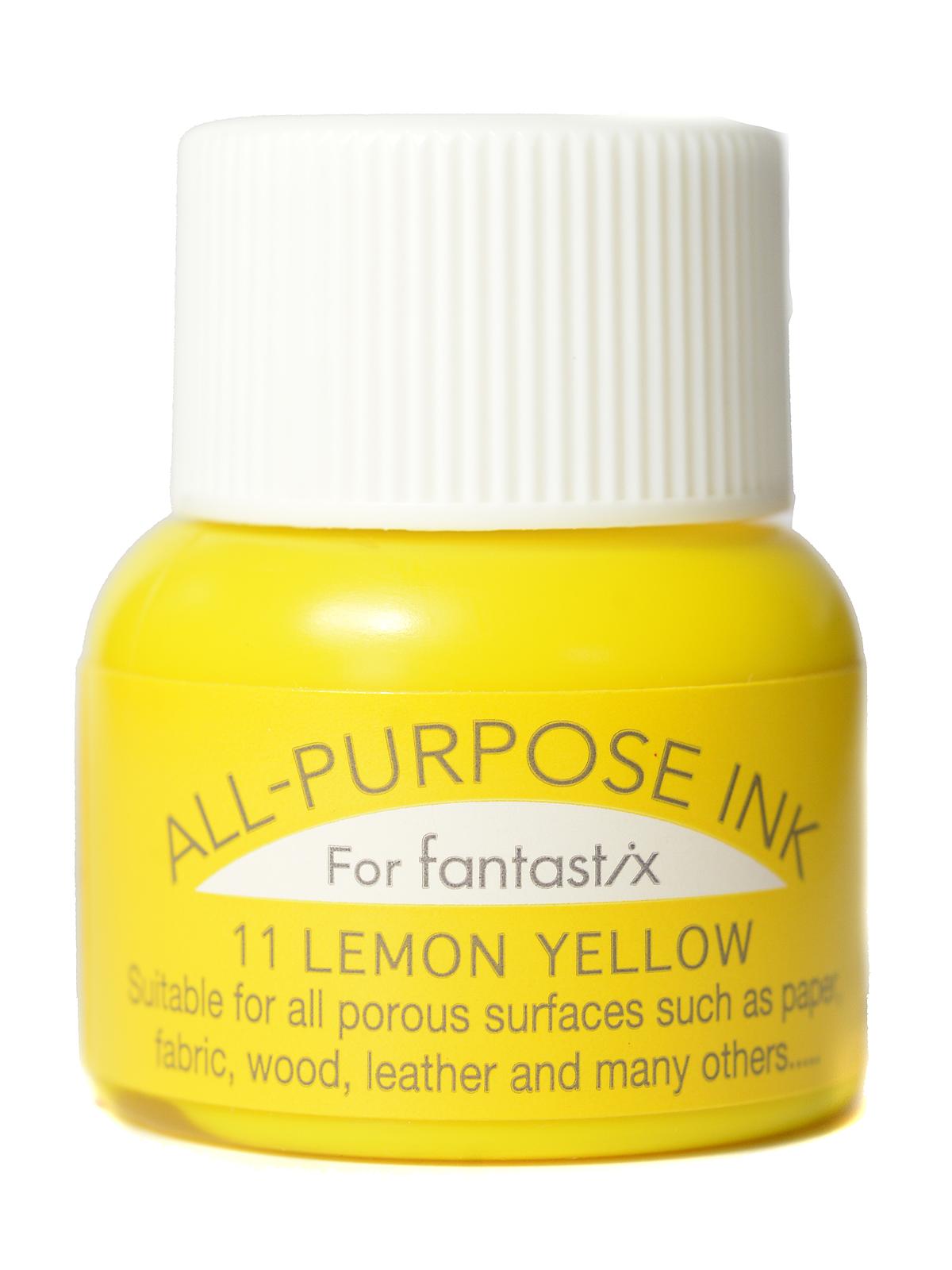 All Purpose Ink 0.5 Oz. Bottle Lemon Yellow