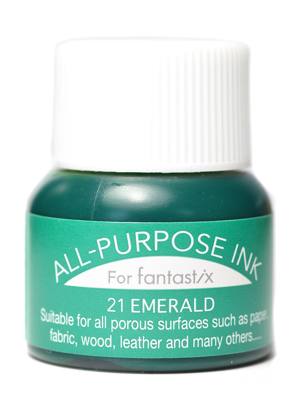 All Purpose Ink 0.5 Oz. Bottle Emerald