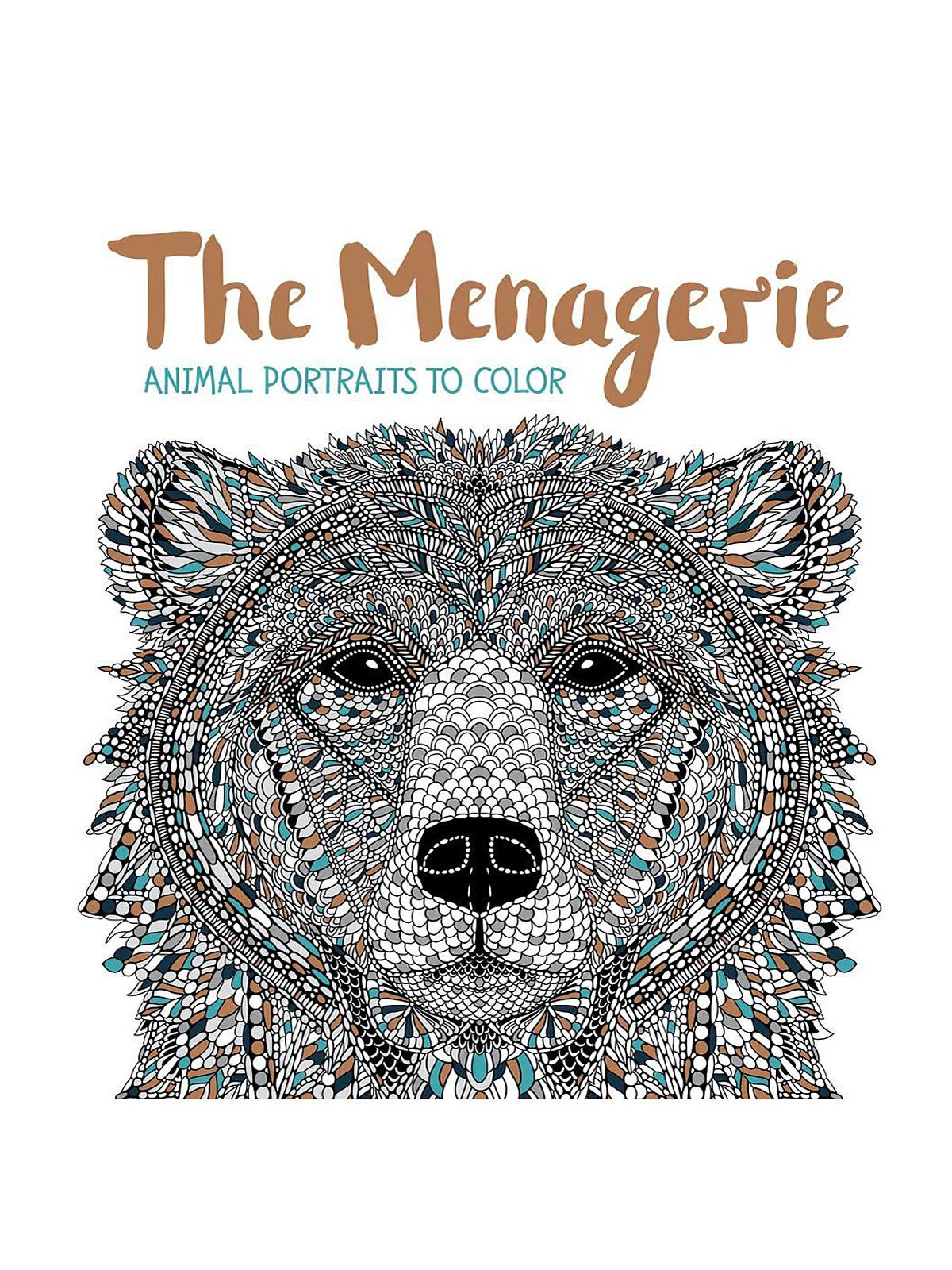 The Menagerie Adult Coloring Book Each