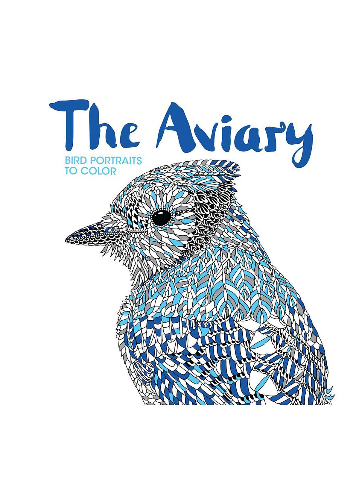 The Aviary Adult Coloring Book Each