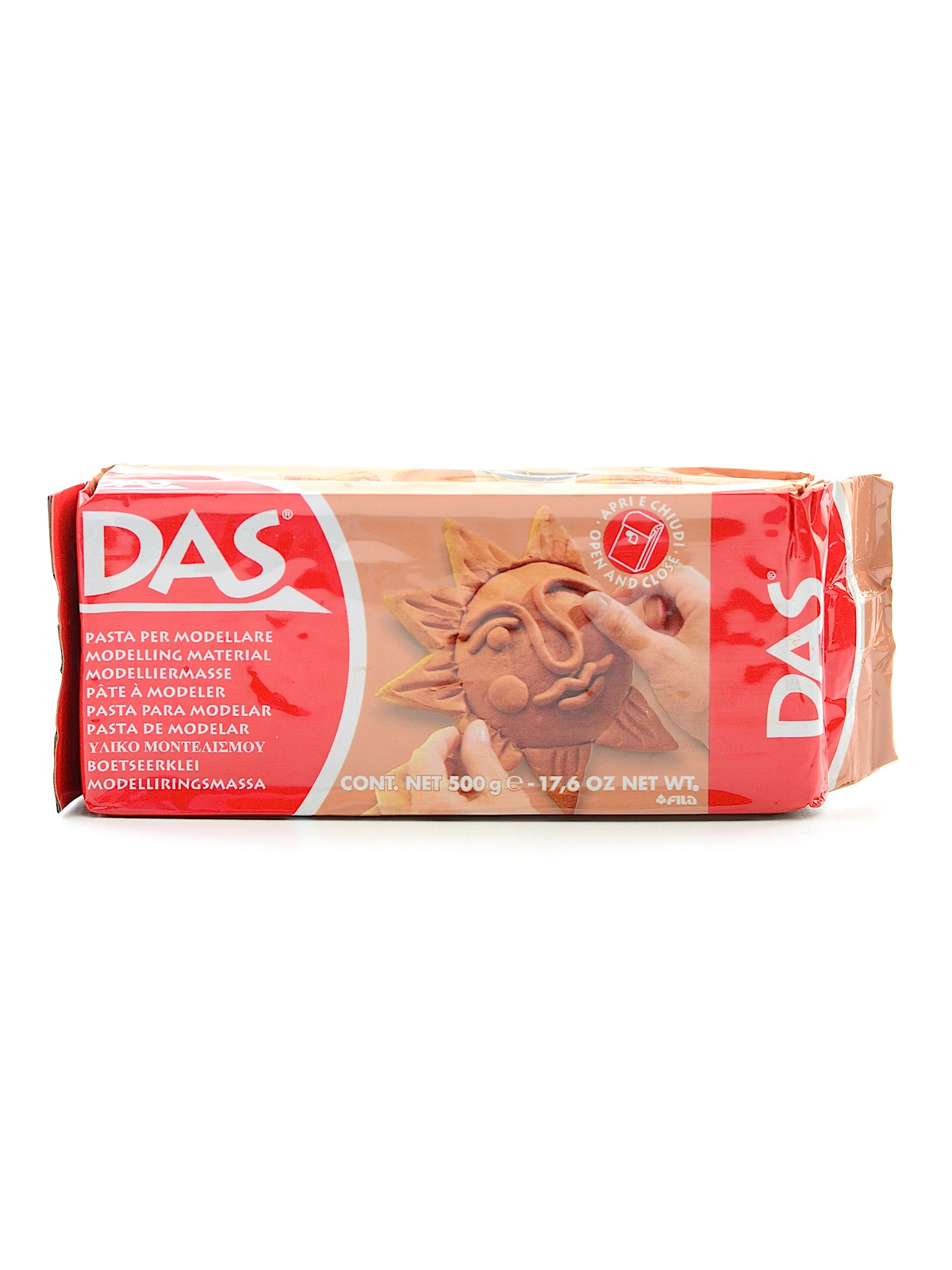 Das Air Hardening Clay, 1.1 lbs., TerraCotta 