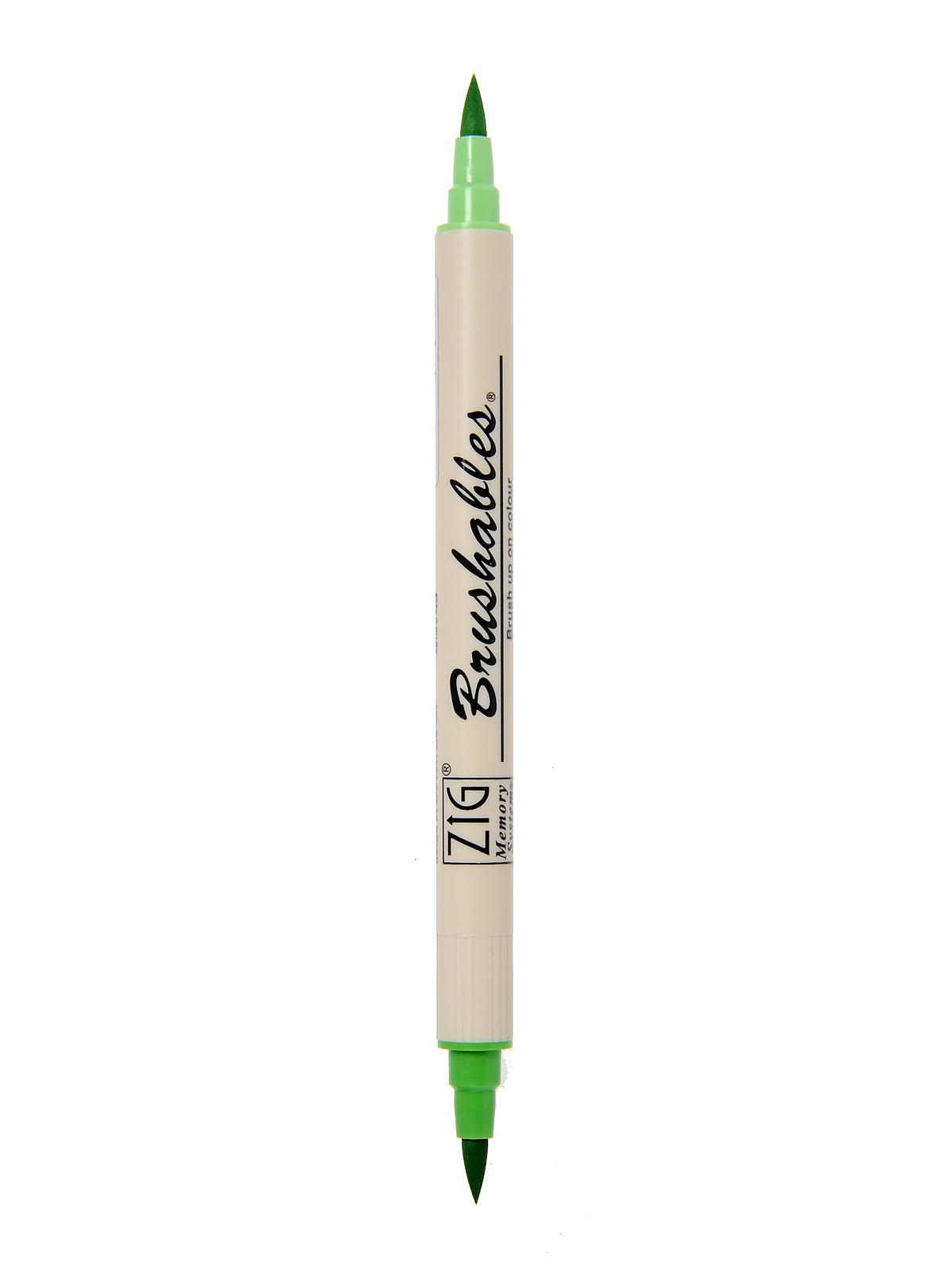 Brushables Twin Tip Markers Spring Green
