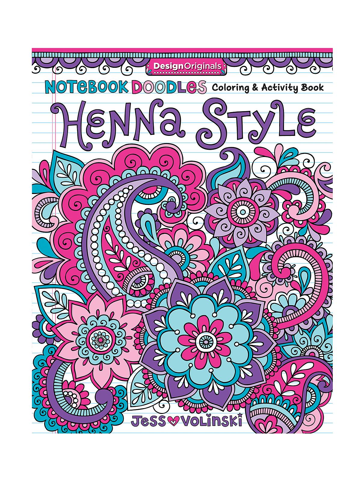 Notebook Doodles Henna Style