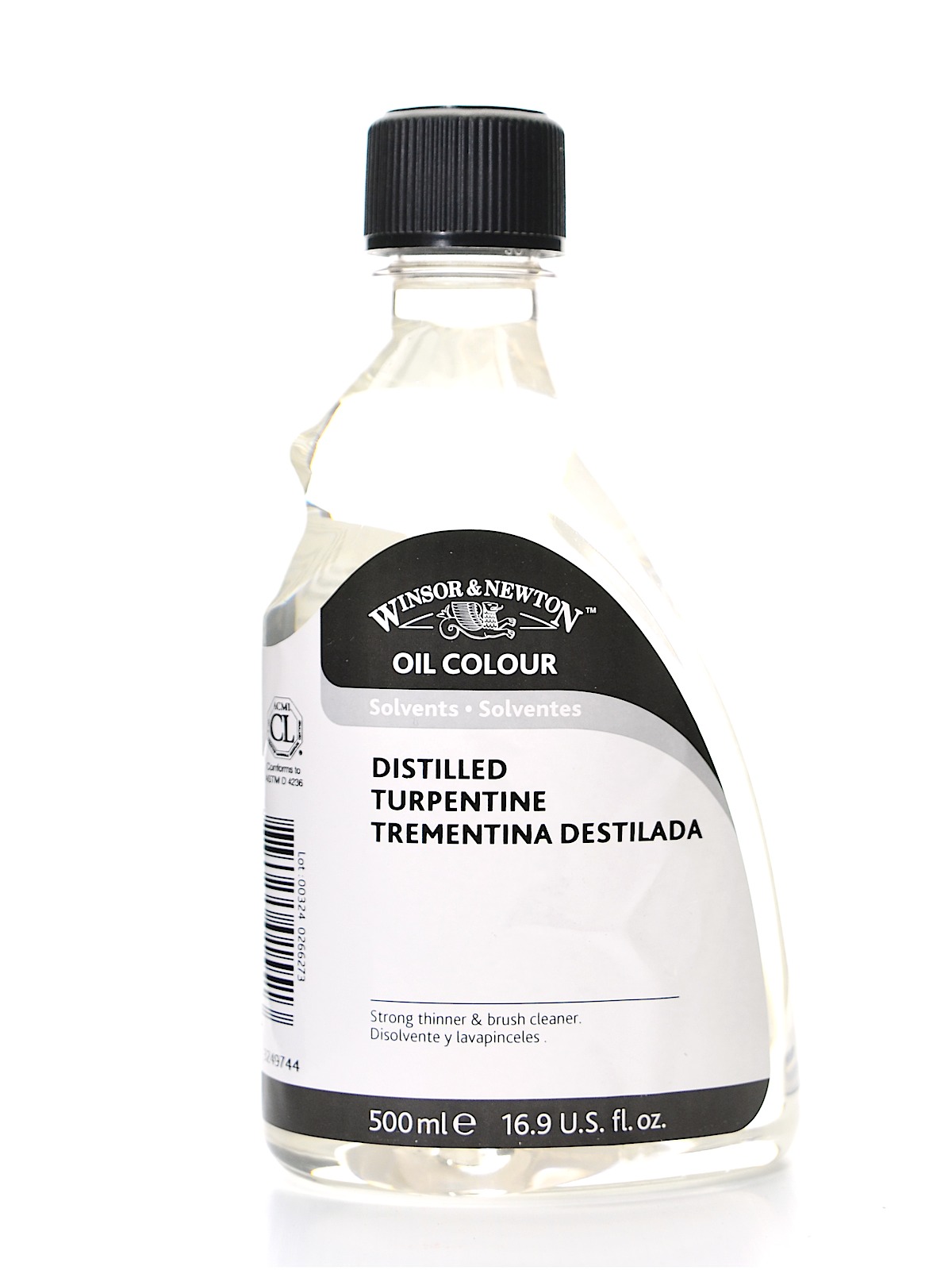 Oil & Alkyd Solvents English Distilled Turpentine 500 Ml