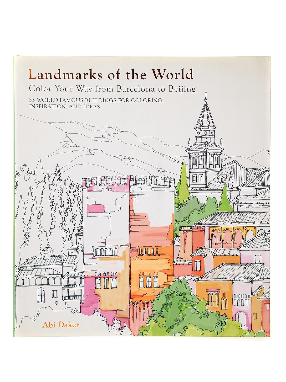 Coloring Books Landmarks Of The World