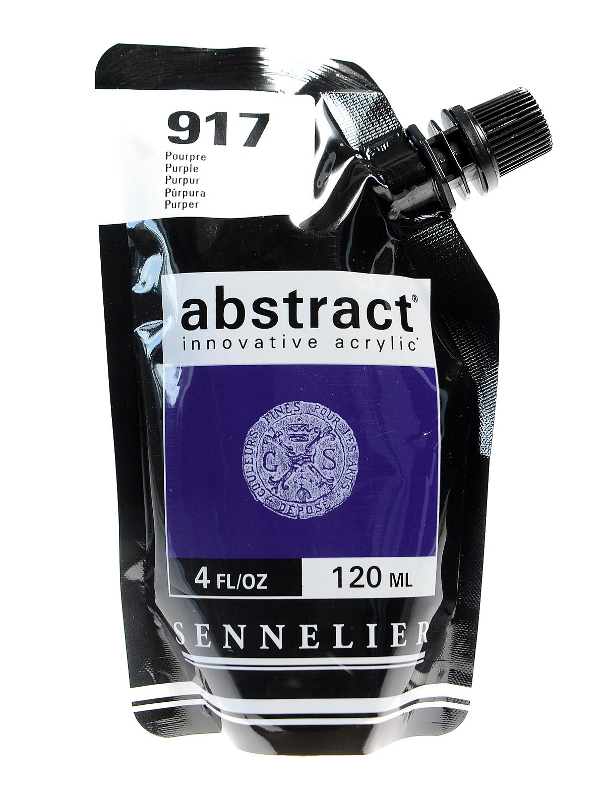 Abstract Acrylics Purple 120 Ml