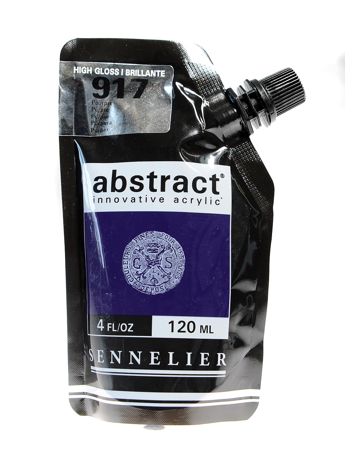Abstract Acrylics Purple 120 Ml Brilliant