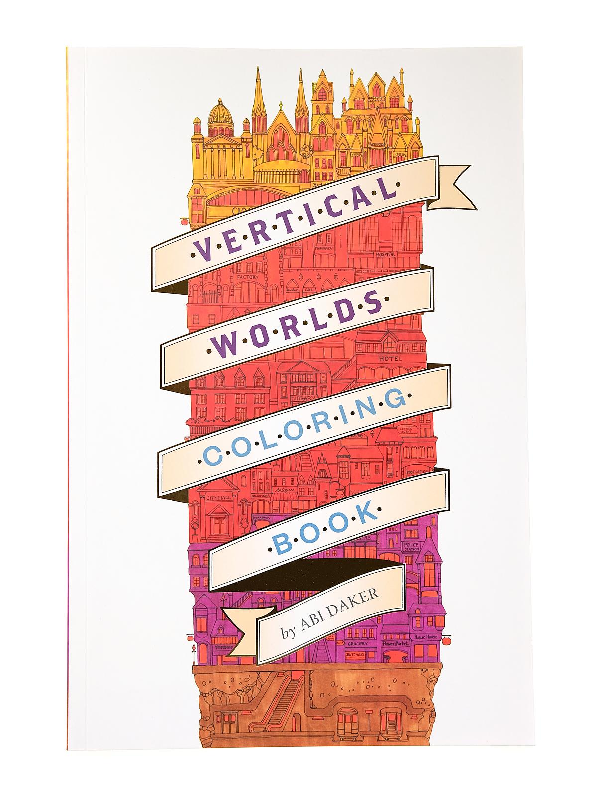 Vertical Worlds Coloring Book Each