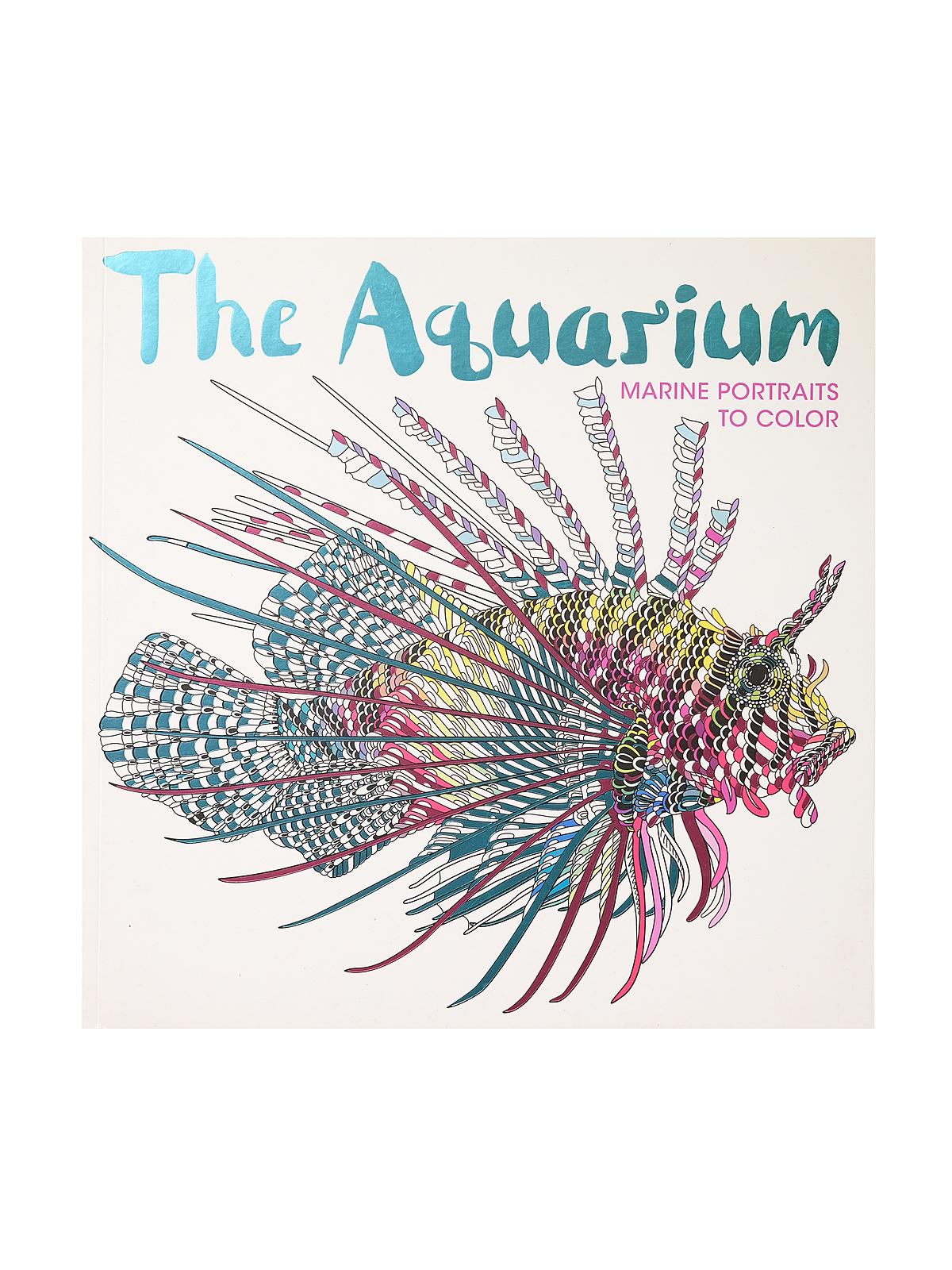 The Aquarium Adult Coloring Book Each