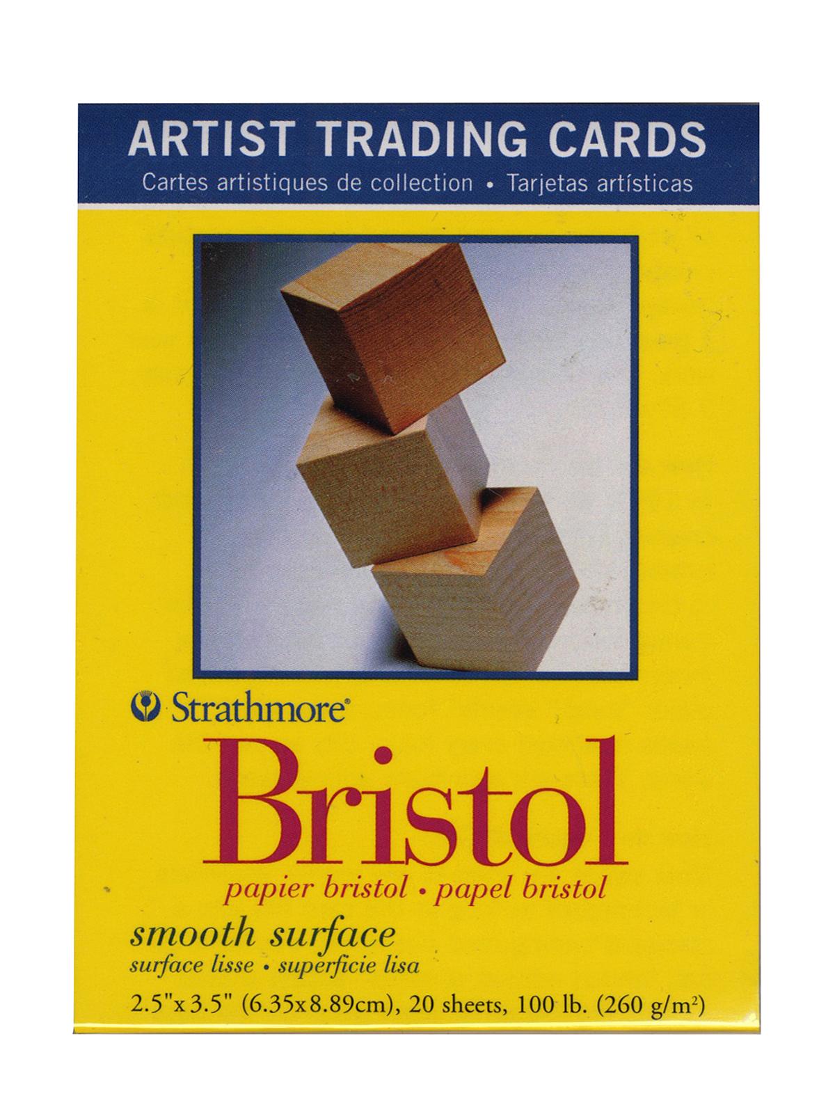 Artist Trading Cards 300 Series Bristol Smooth Pack Of 20