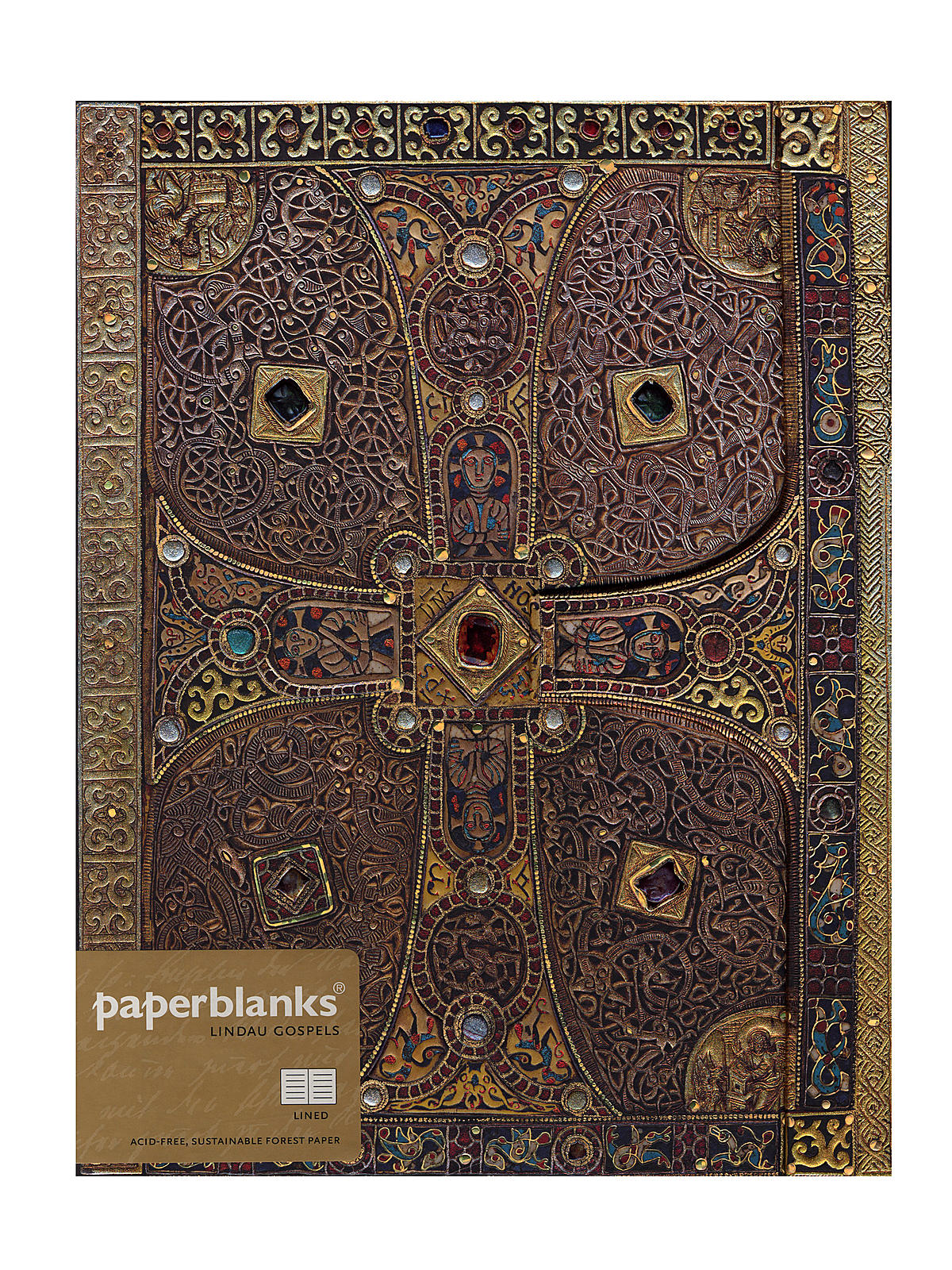 Lindau Gospels Journals Ultra 7 In. X 9 In. 144 Pages, Lined