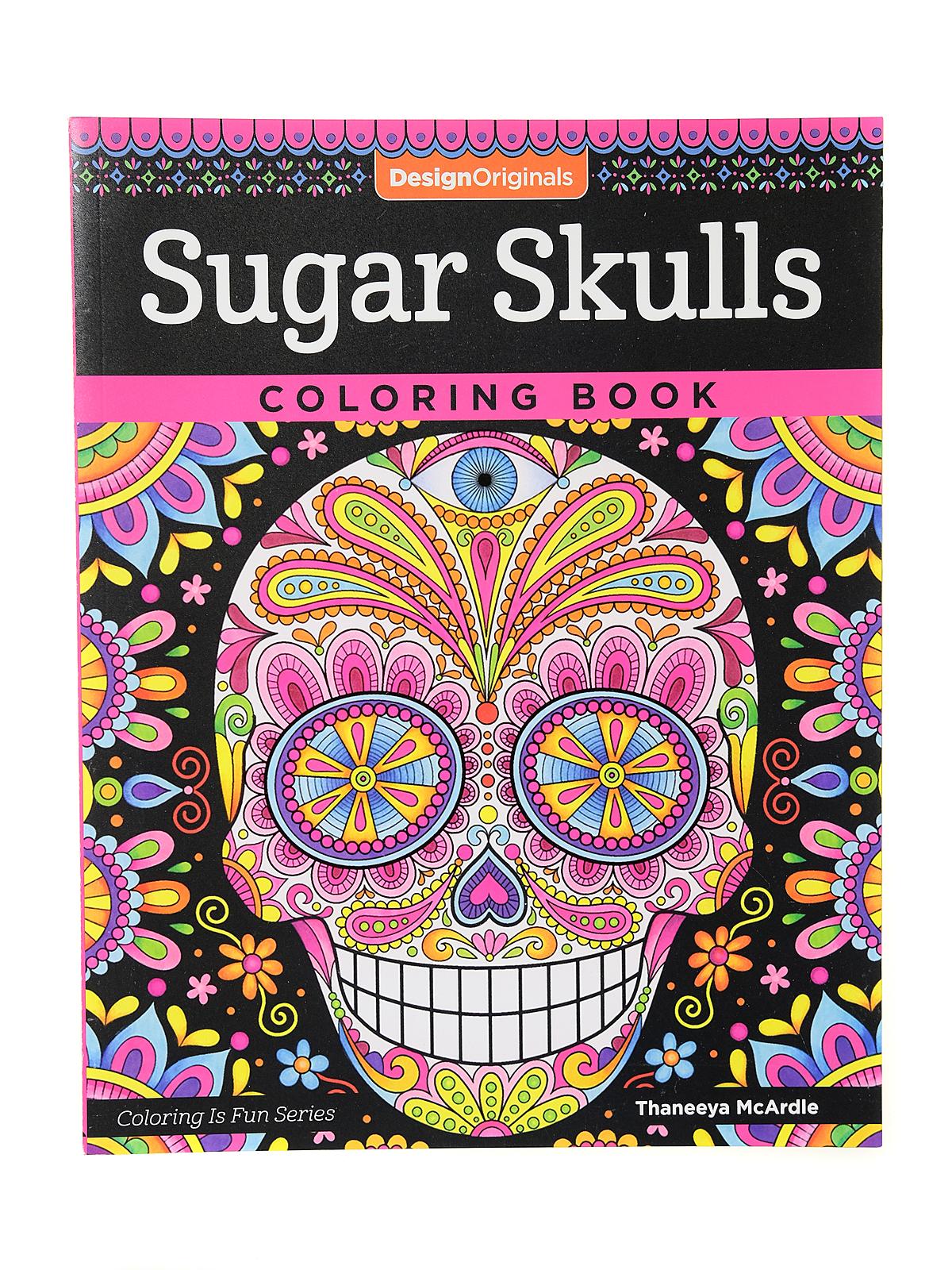 Coloring Activity Books Sugar Skulls