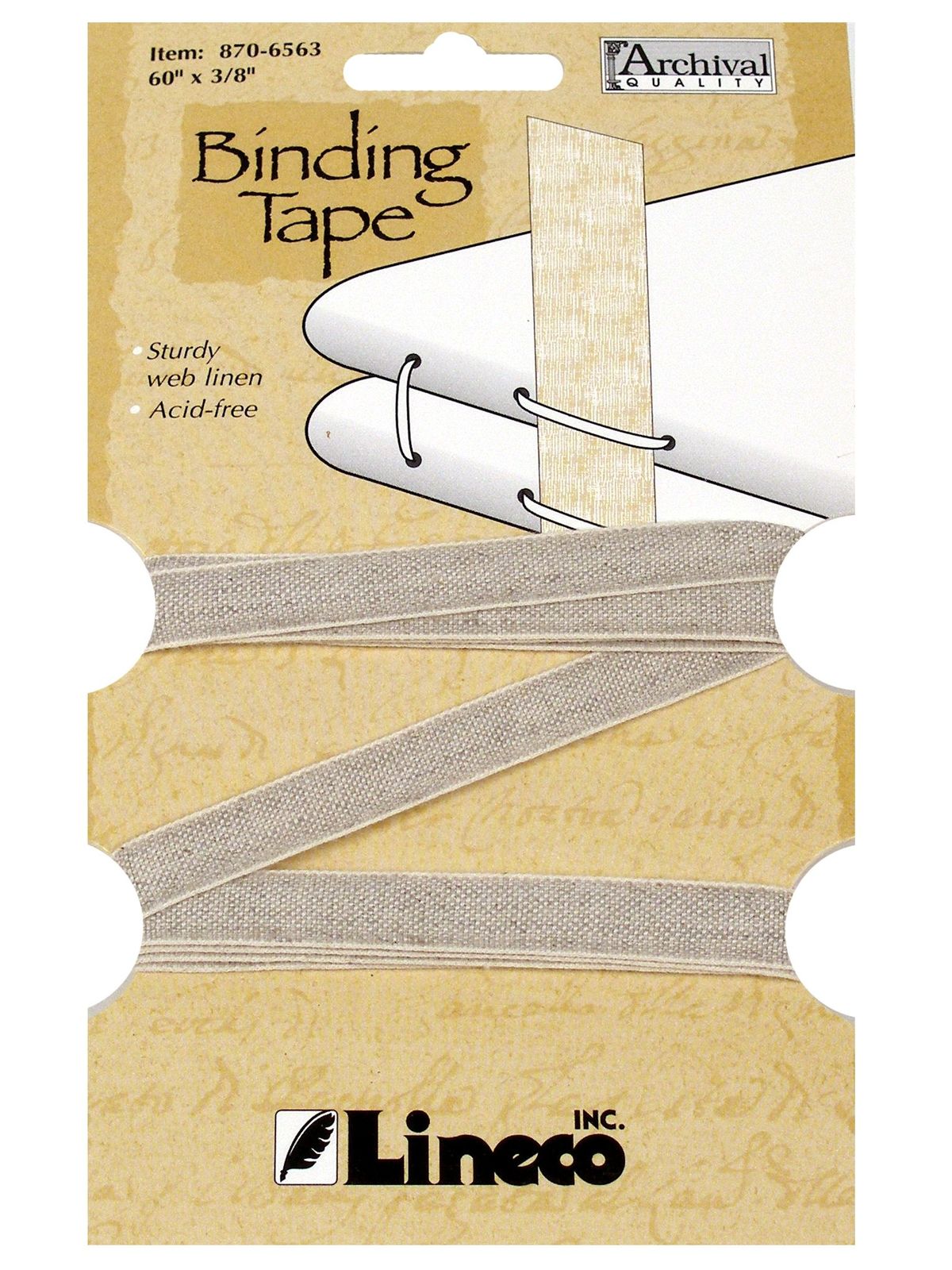 Binding Tape 3 8 In. X 60 In.